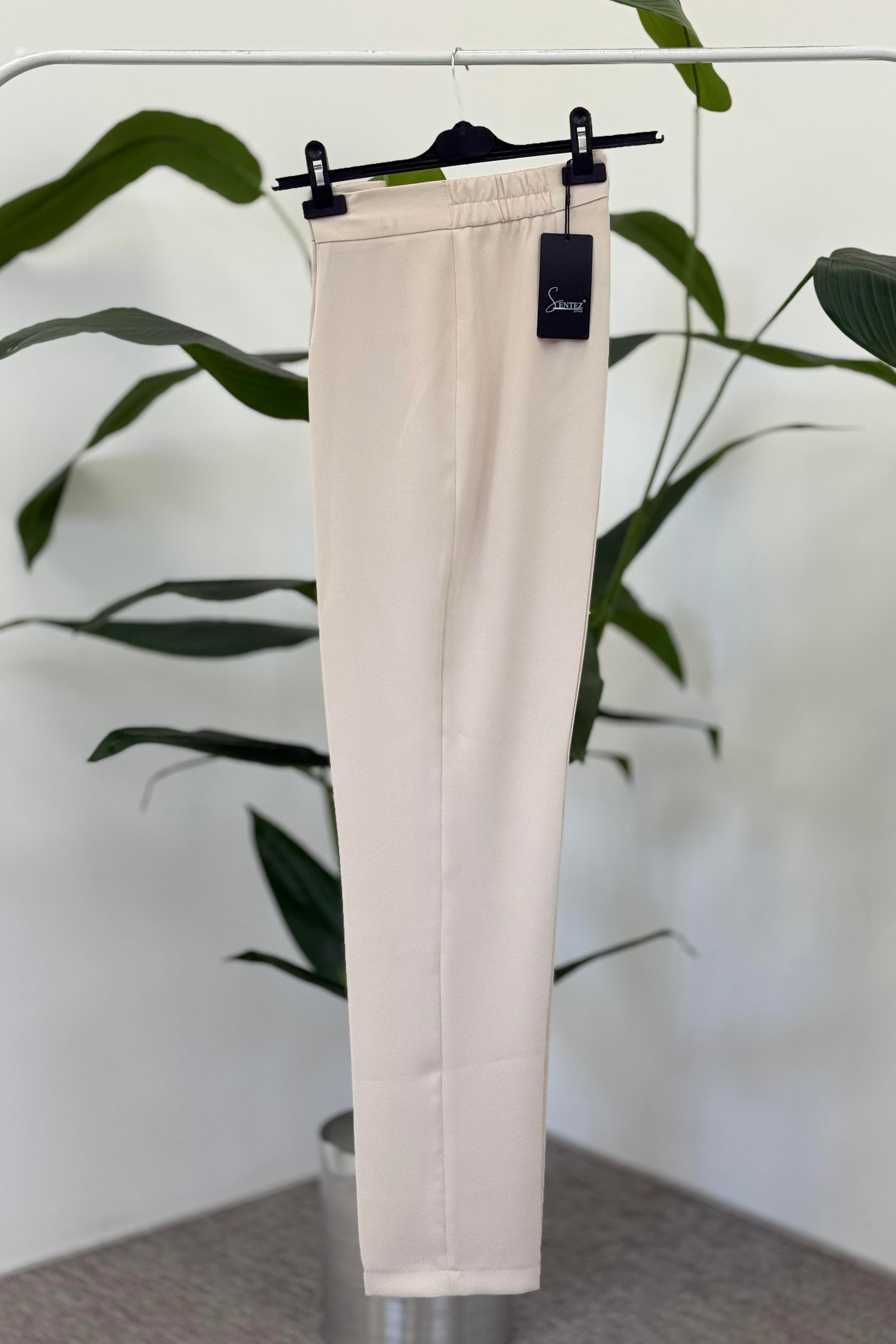 Sentez 5594 Palermo Büyük Beden Pantolon - Taş