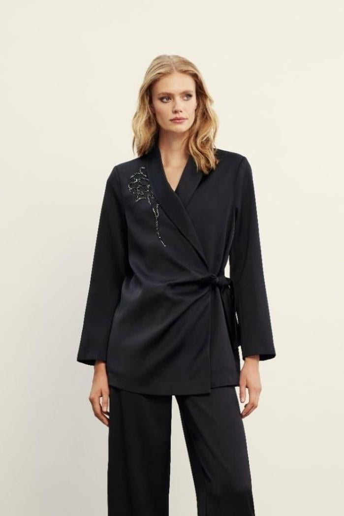 Venöve Cek0043 Loic Ceket - Siyah