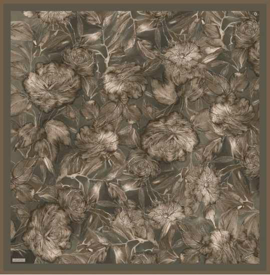 Armine Dj Saf İpek Eşarp 9409D (T) - Latte