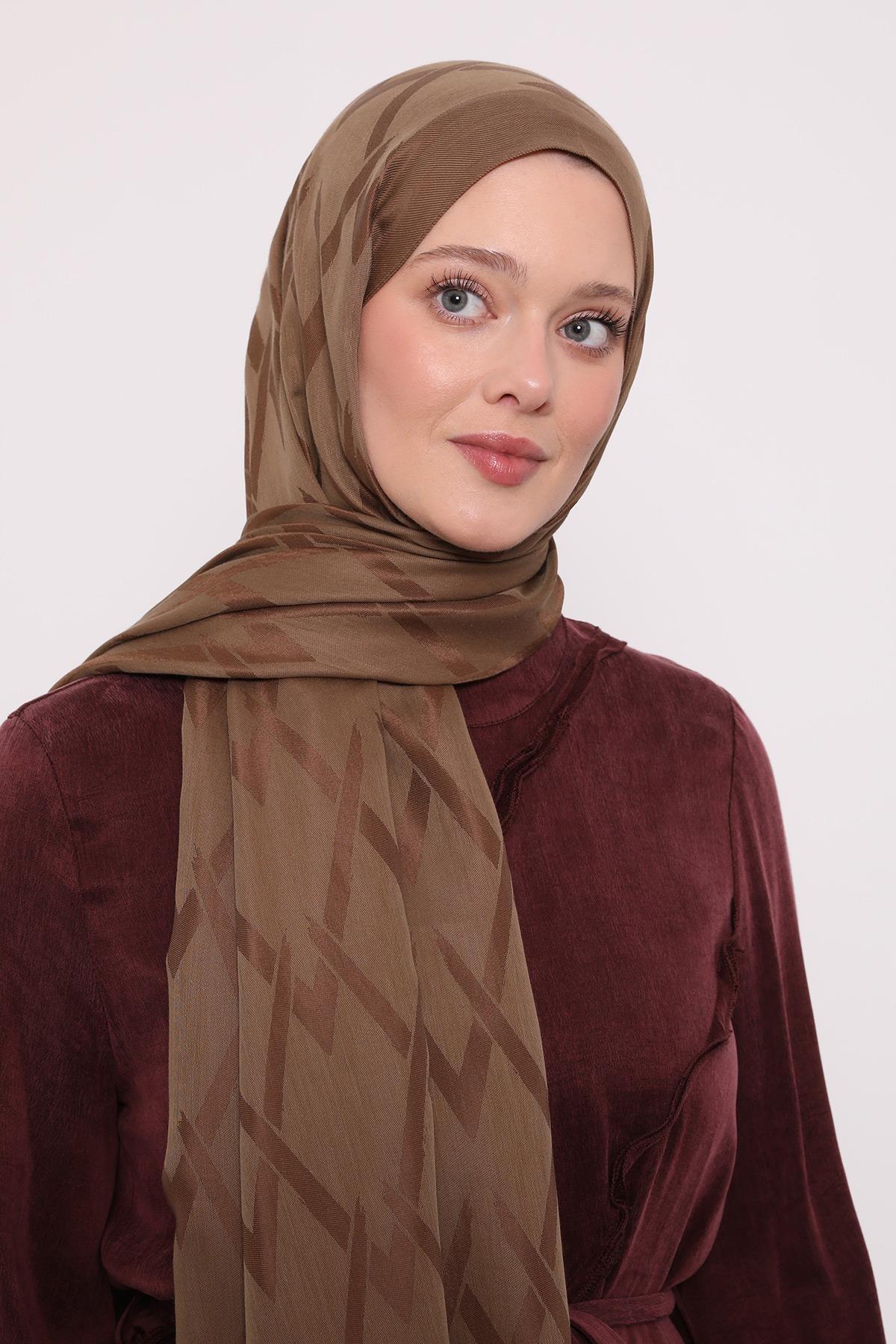 Luvensara LS004 Lyocell Şal - Toprak