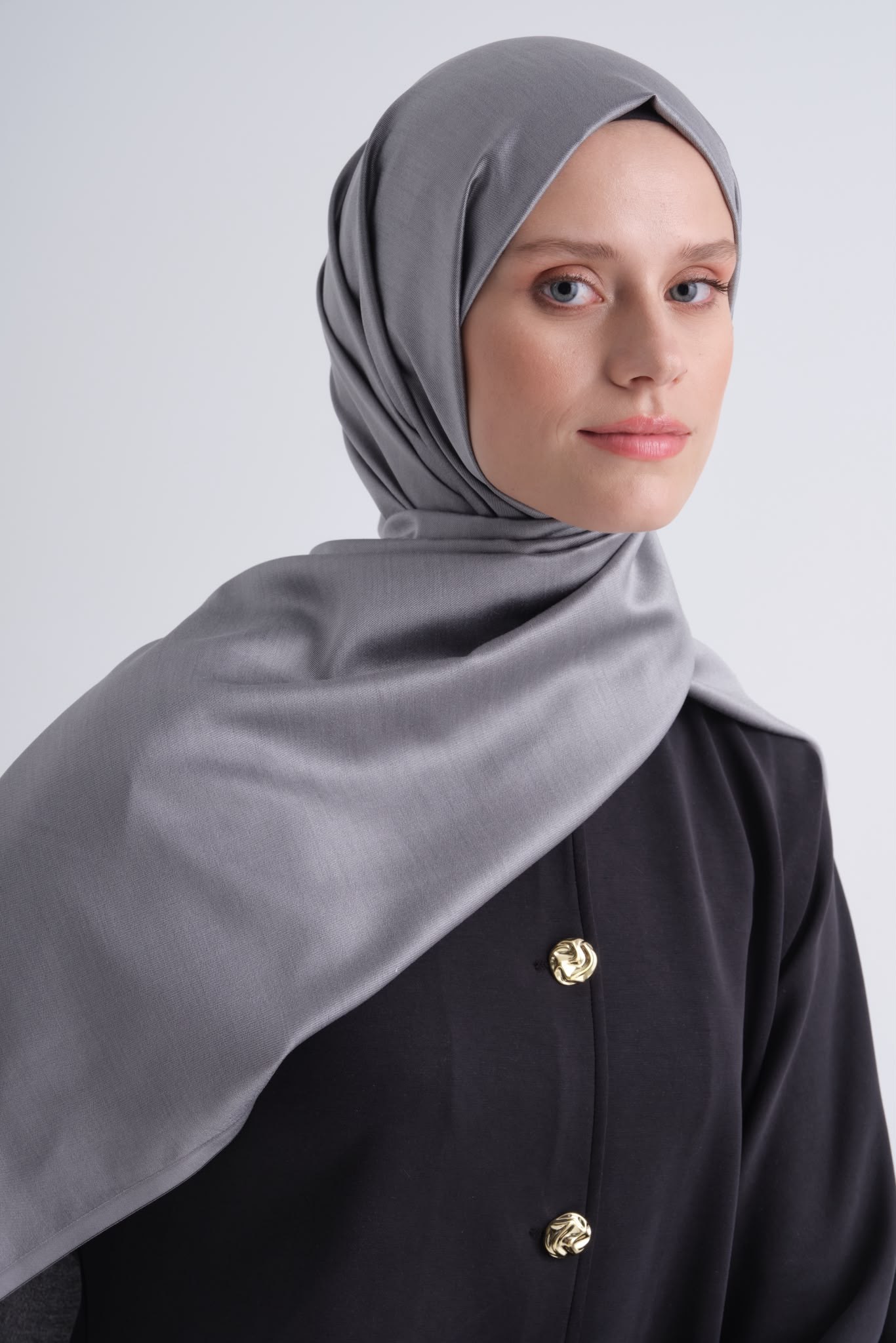Armine Tımeless Şal 4490 Gri Şal ARMİNE 
