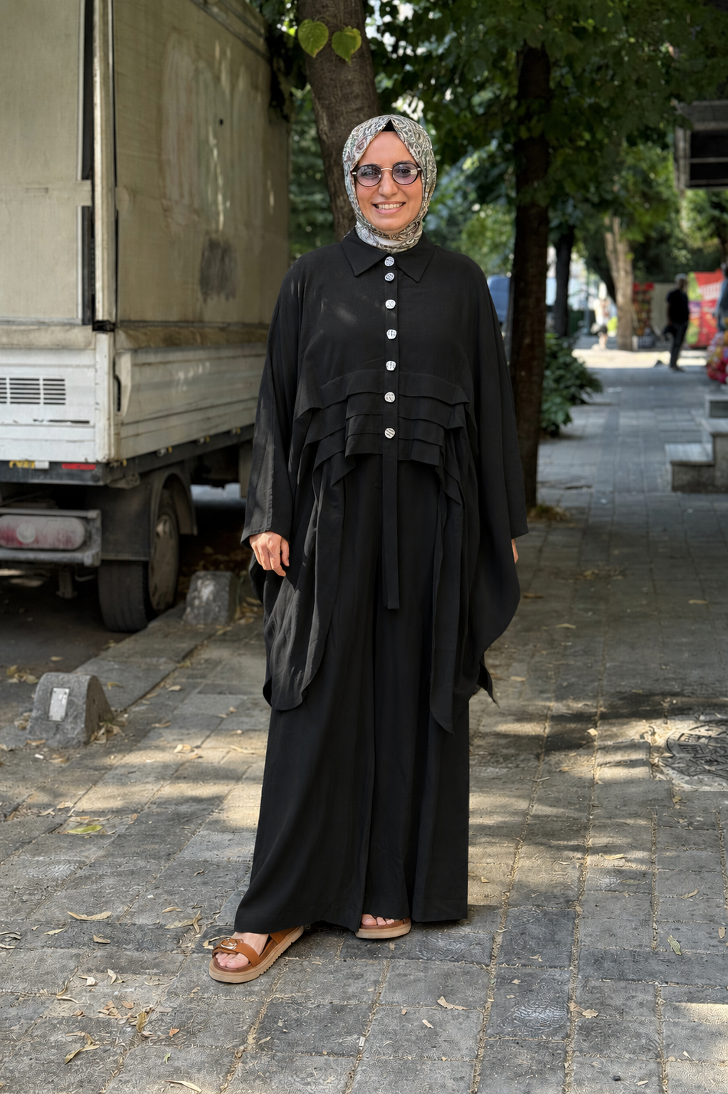 Armine Trend 26YTD6185 Kat Detay Pantolonlu Takım - Siyah