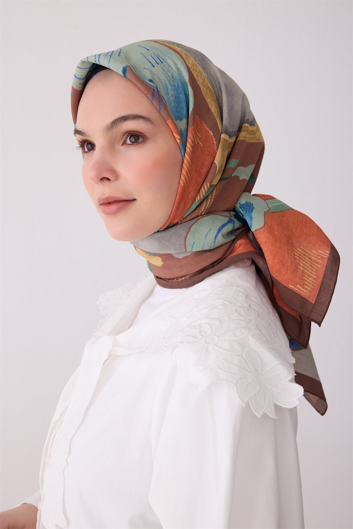 Belli Fresh Modal Eşarp 3409 - Toprak