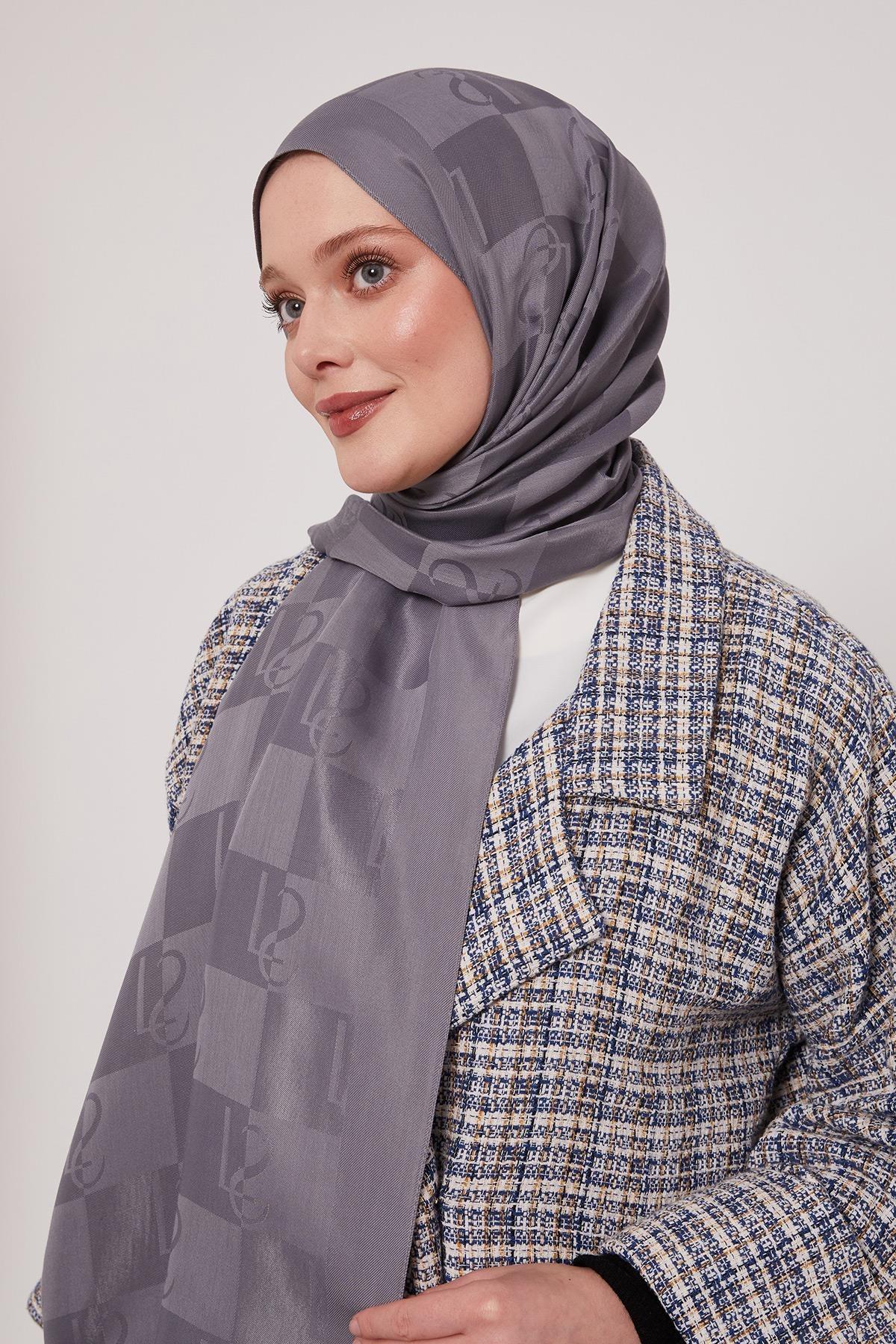 Luvensara Lyocell LS001 Şal - Füme