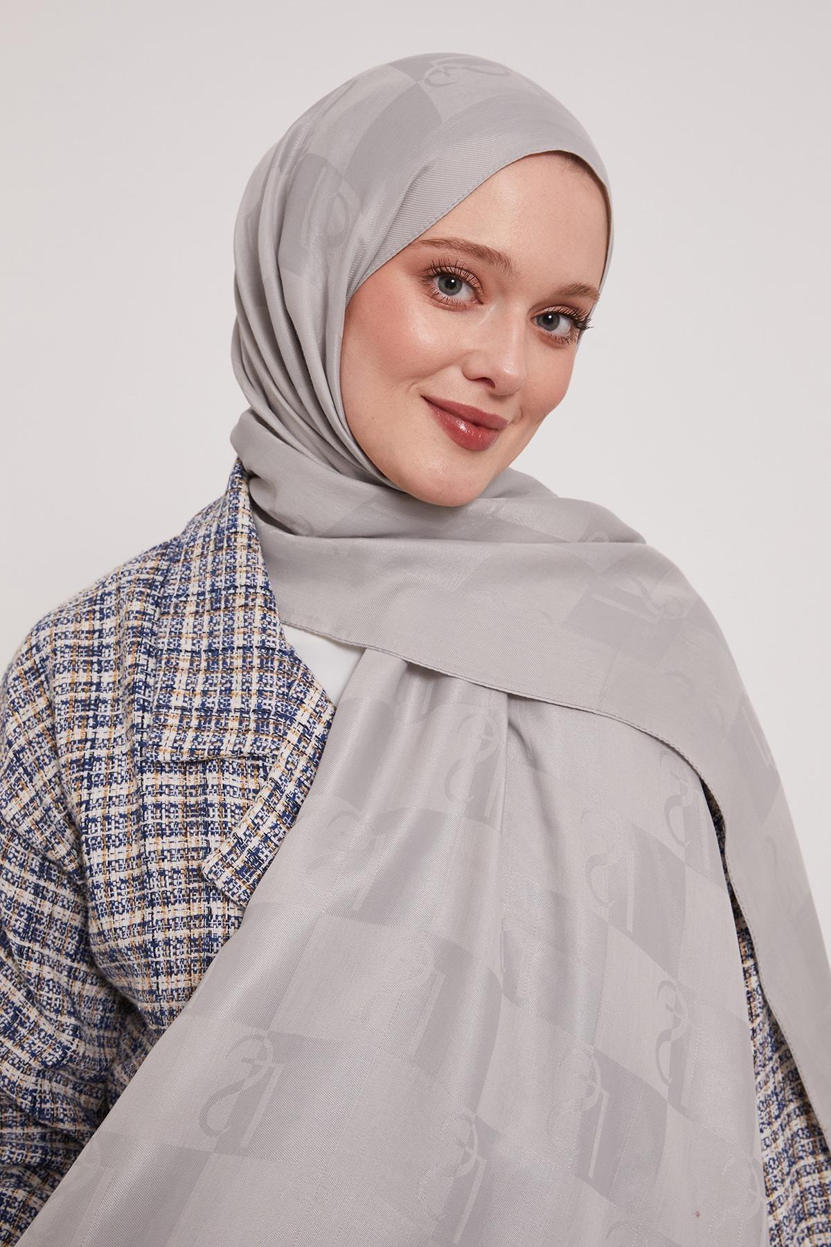 Luvensara Lyocell LS001 Şal - Gri