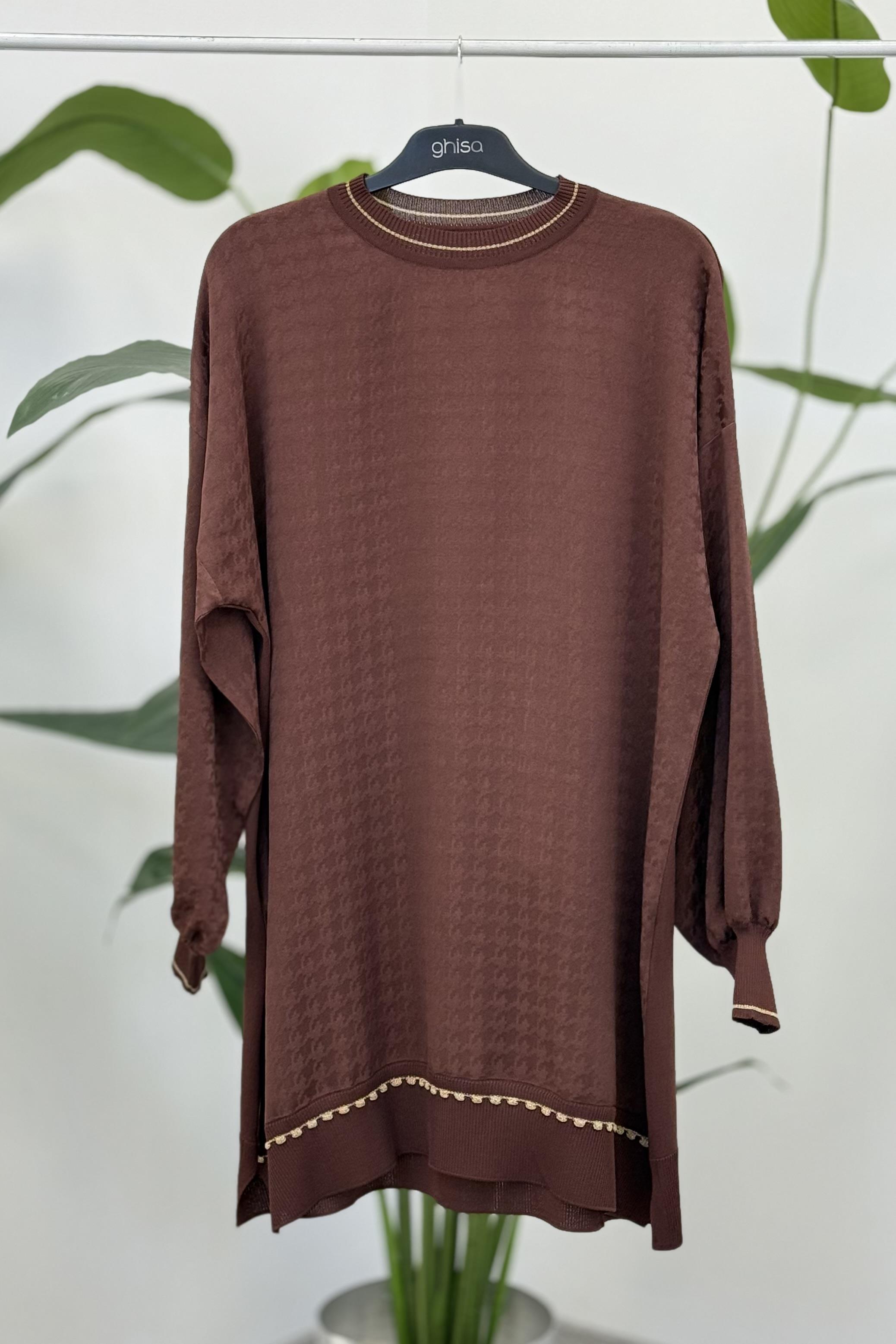Ghisa 4900 Tunik - Kahve