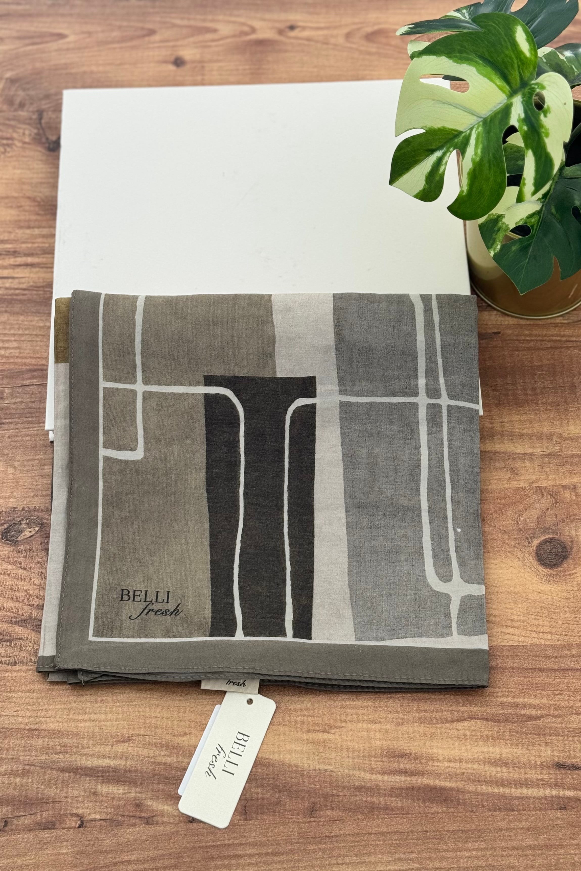 Belli Fresh Modal Eşarp 3415 - Yeşil