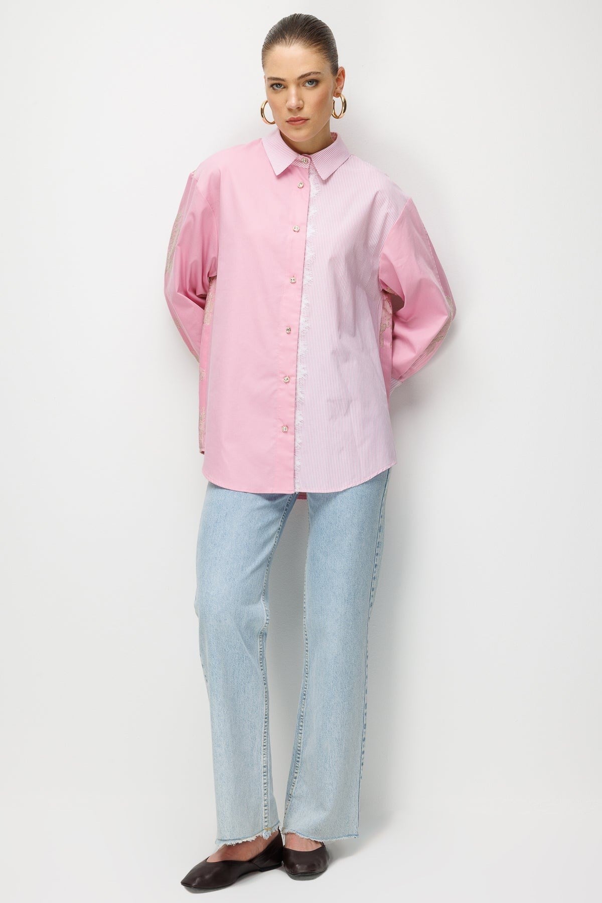 Ghisa 4311 Gömlek - Pembe
