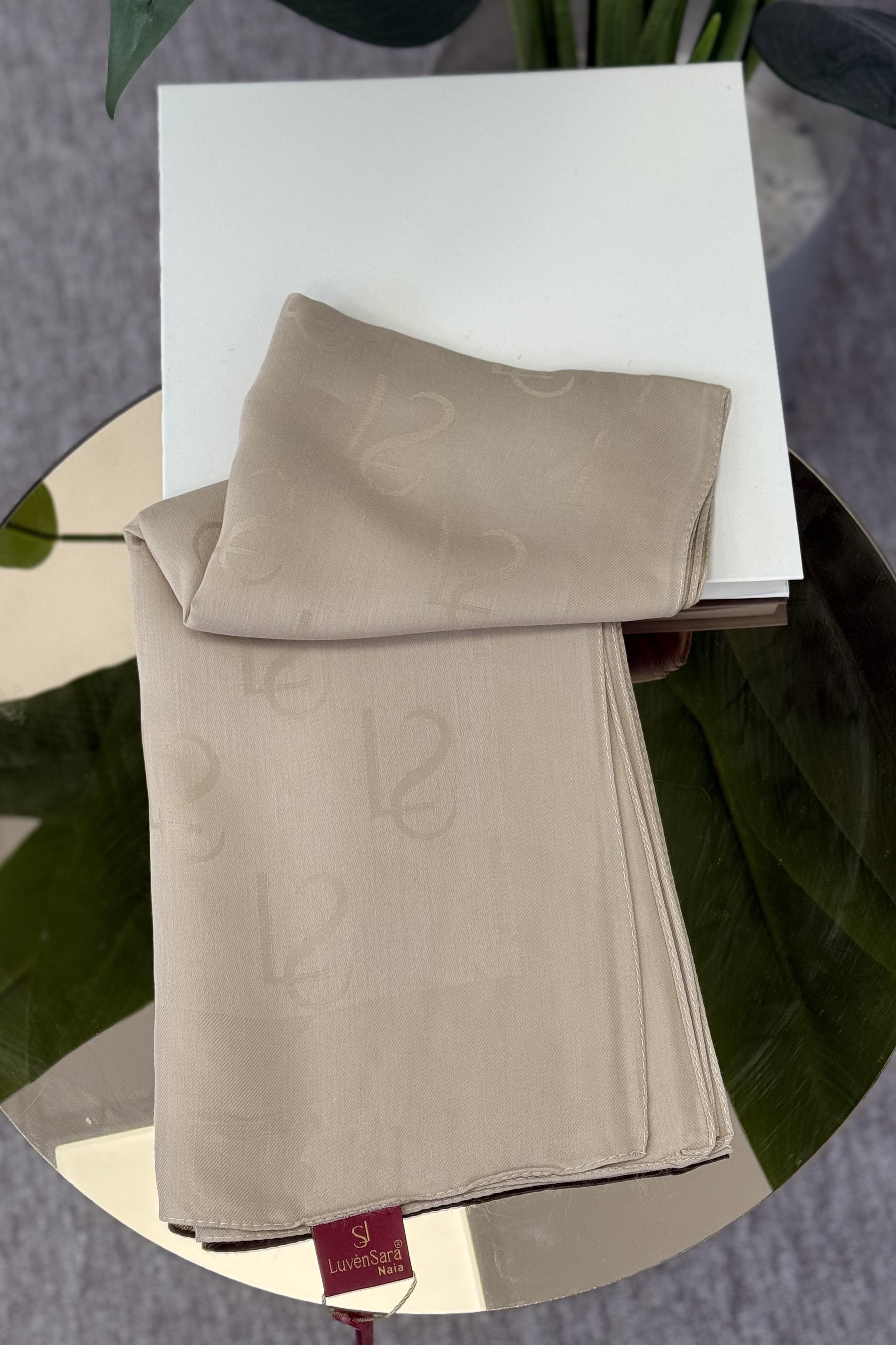 Luvensara LS002 Lyocell Şal - Bej