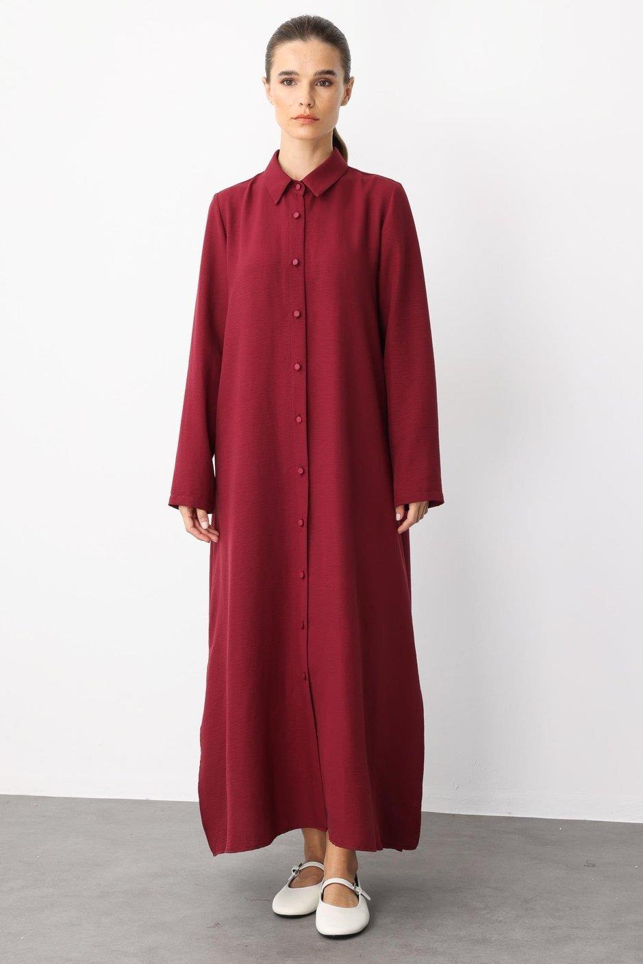 Micca 241597M Nuovo Pelerin Tunik - Bordo