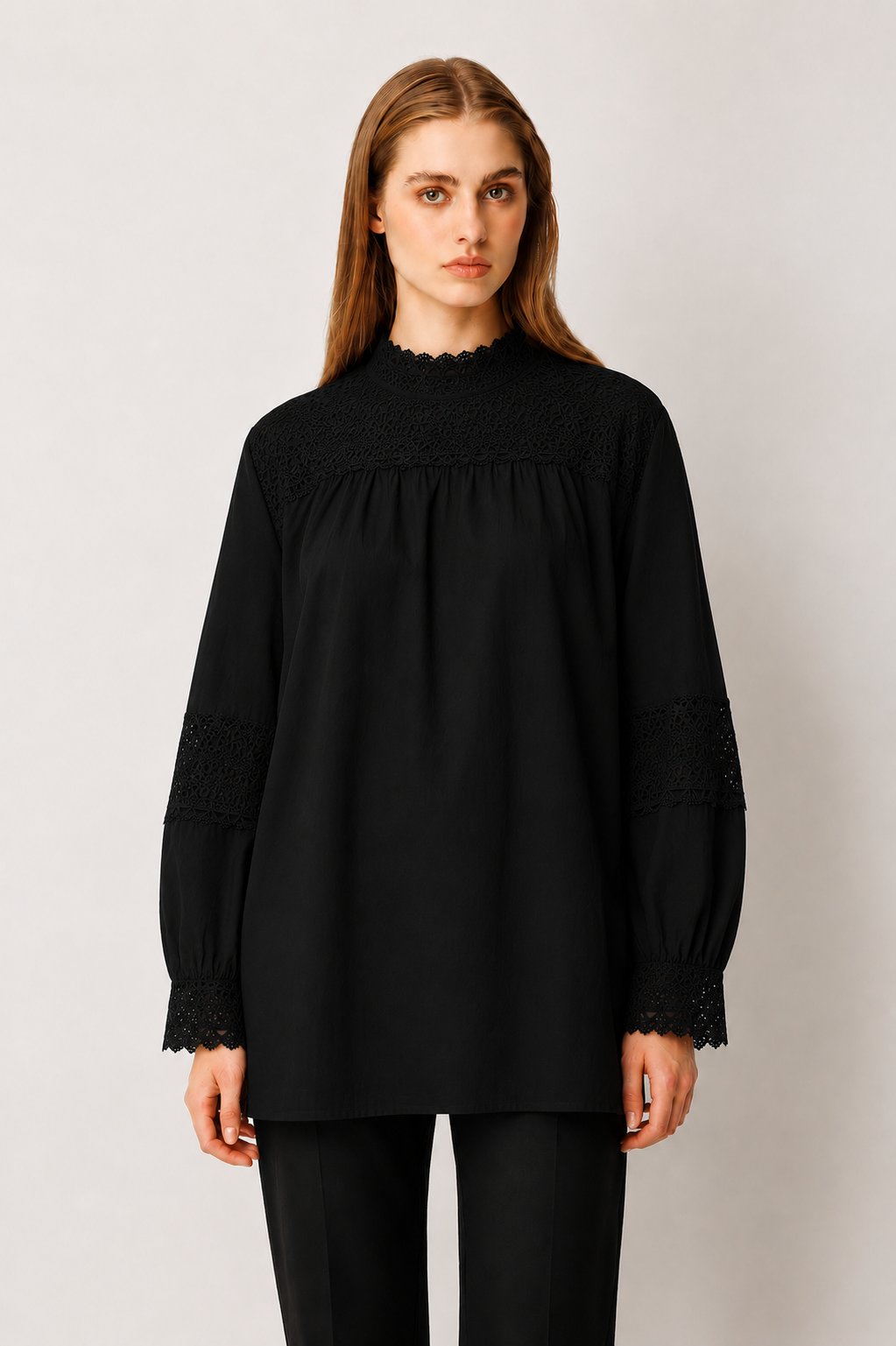 Ghisa 4434 Tunik - Siyah