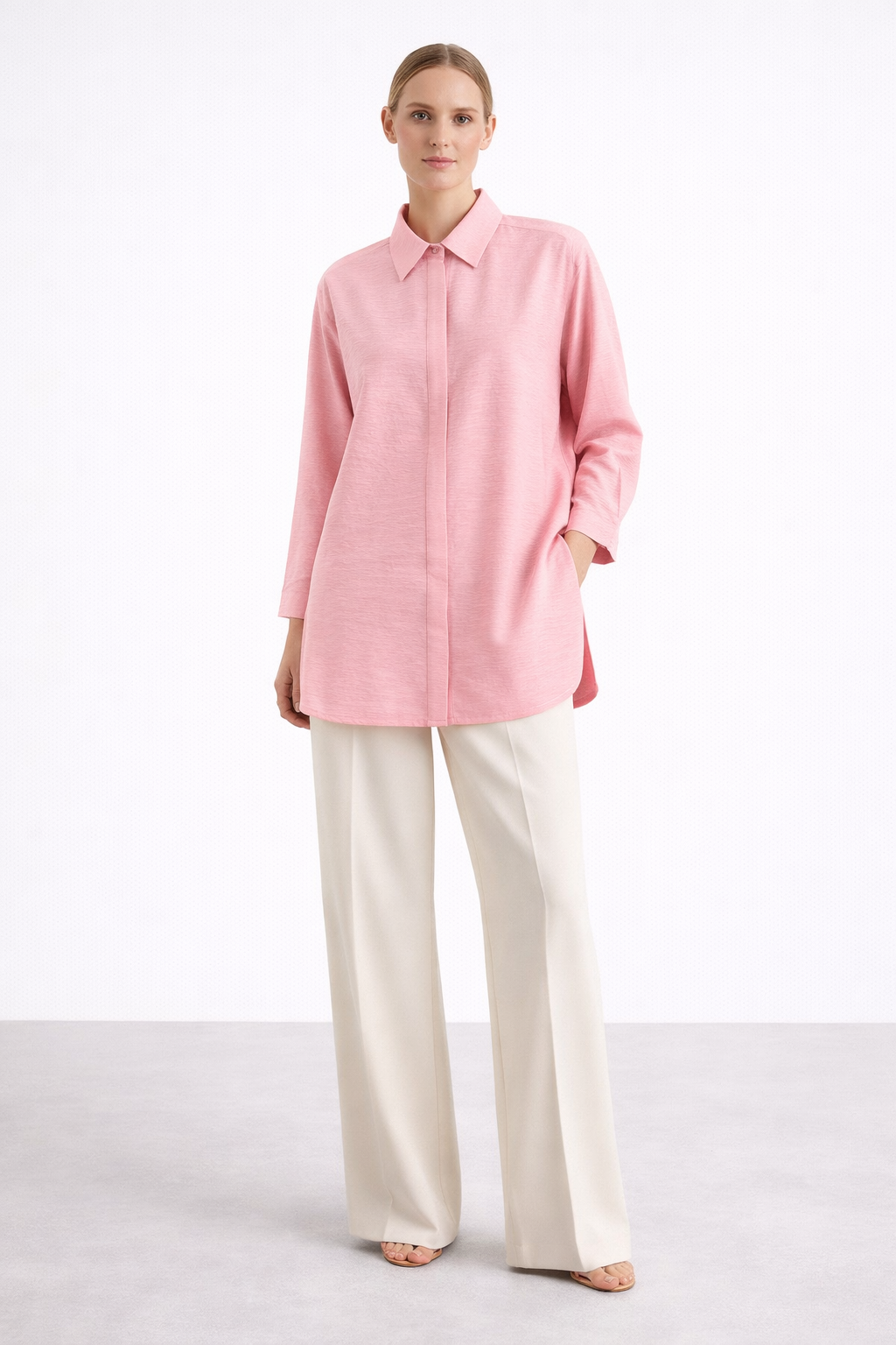 Nuss 3001 Gömlek - Şeker Pembe