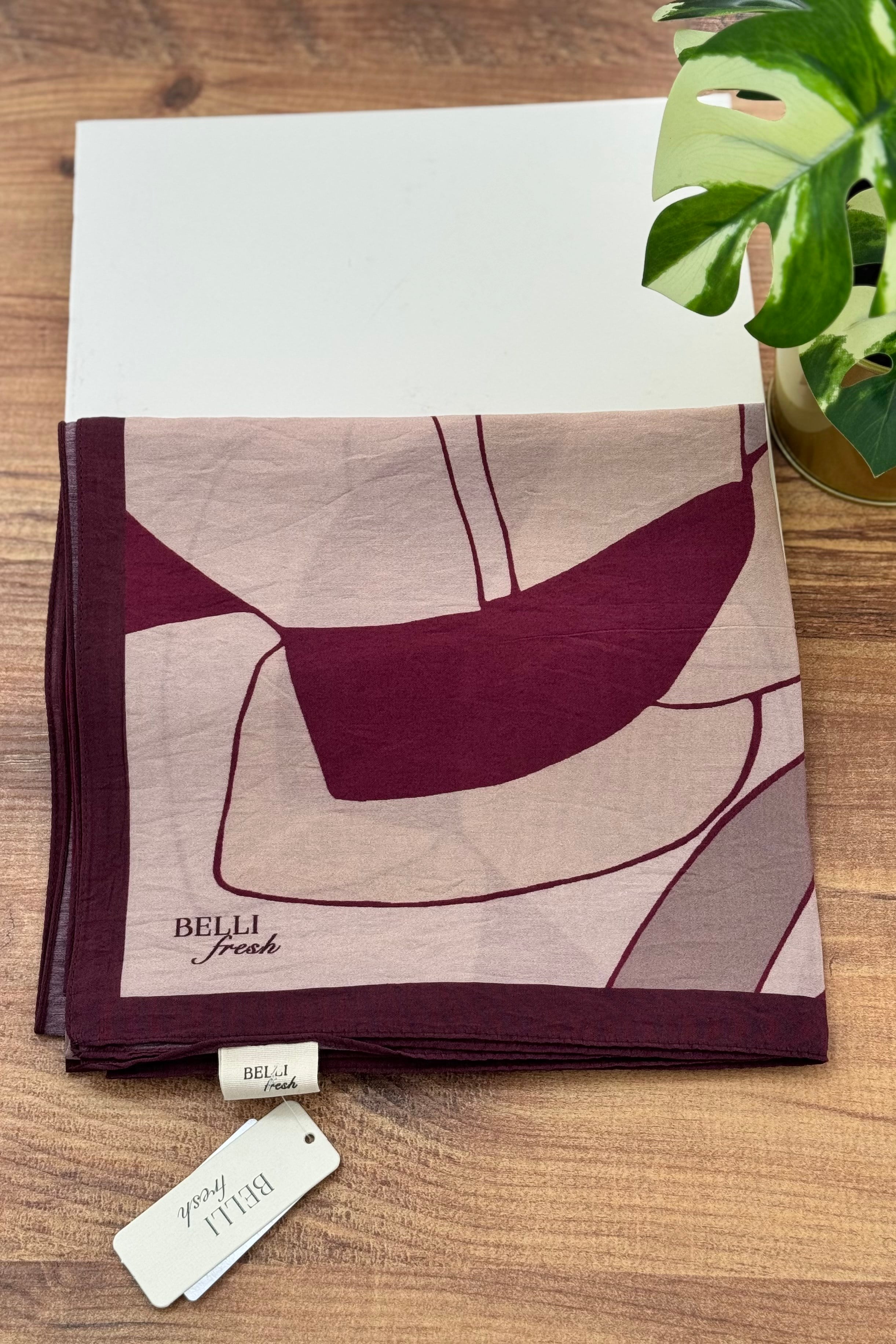 Belli Fresh Paulista Eşarp 3486 - Mor