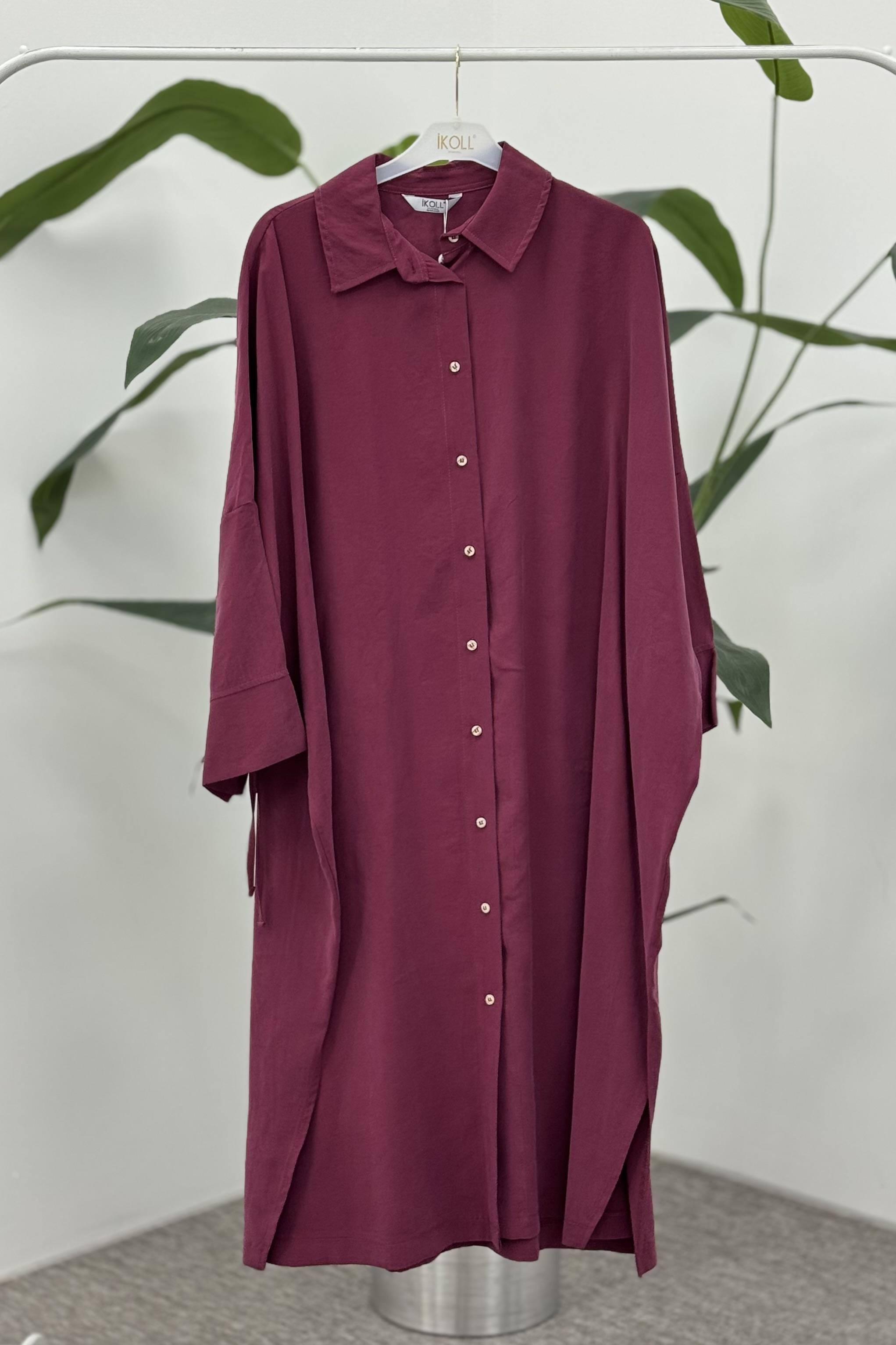 Yarasa Kol Modal Tunik 0035406 - Bordo