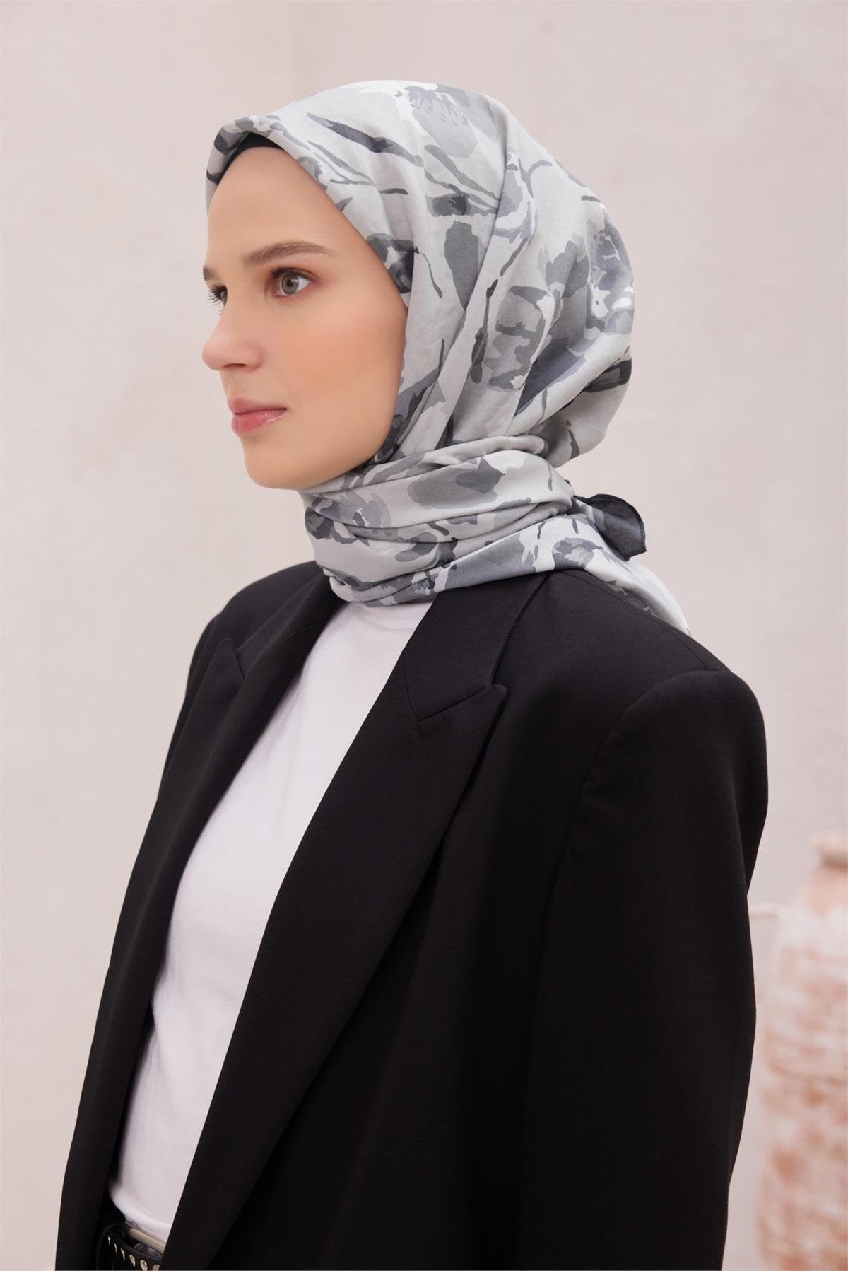 Belli Fresh Modal Eşarp 2101 - Füme