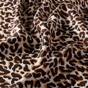 İpekevi 01644 Leopar Eşarp - Kahve