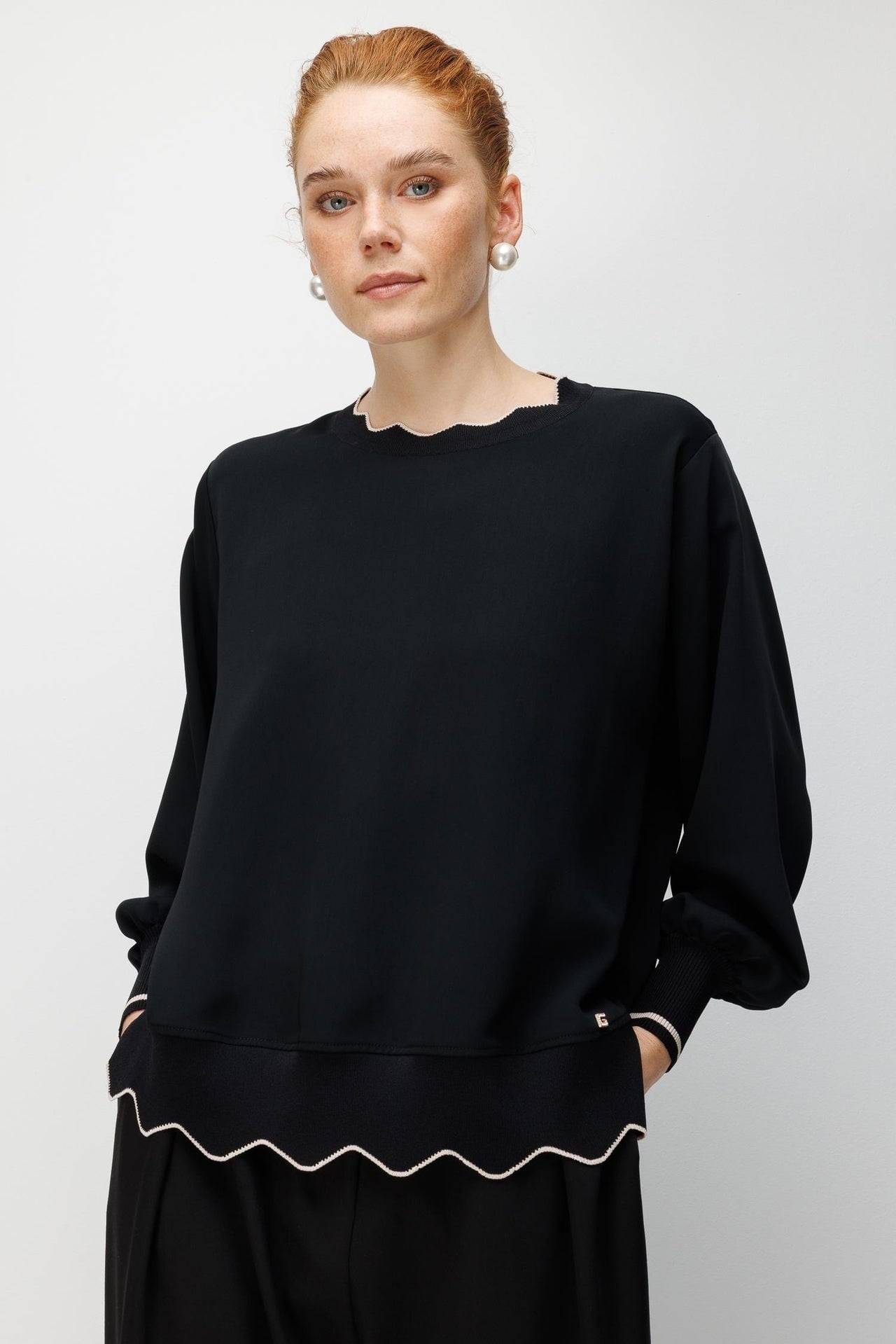 Ghisa 4304 Tunik - Siyah
