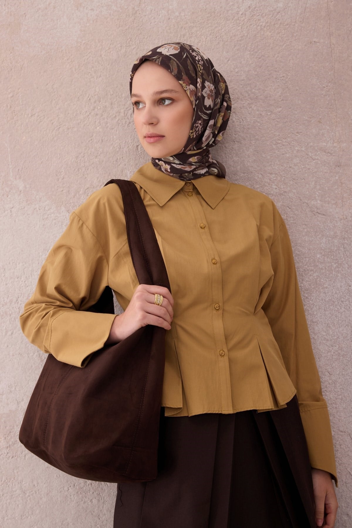 Belli Fresh Paulista Eşarp 13 - Vizon