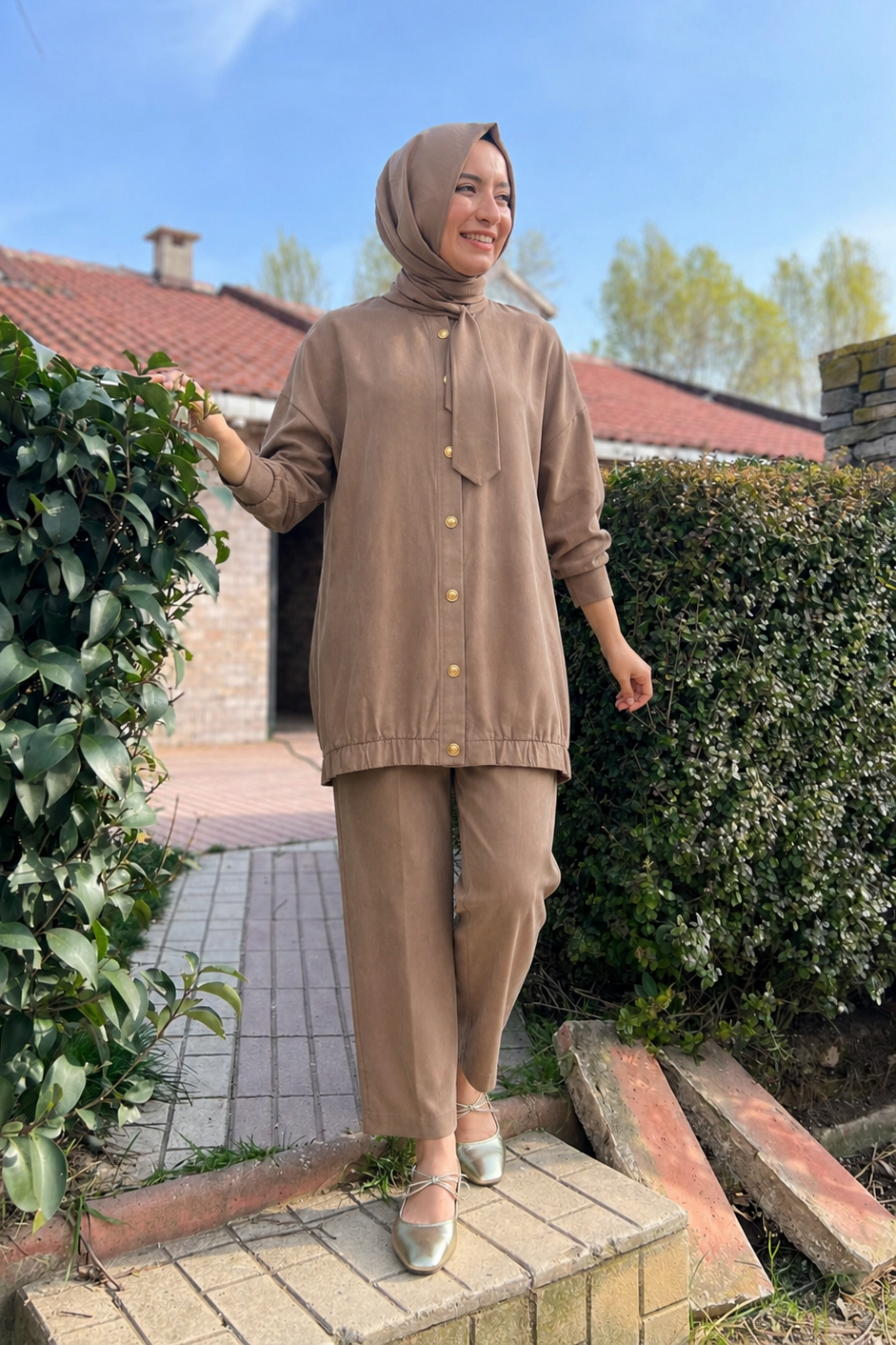 Ghisa 9196 Takım - Vizon