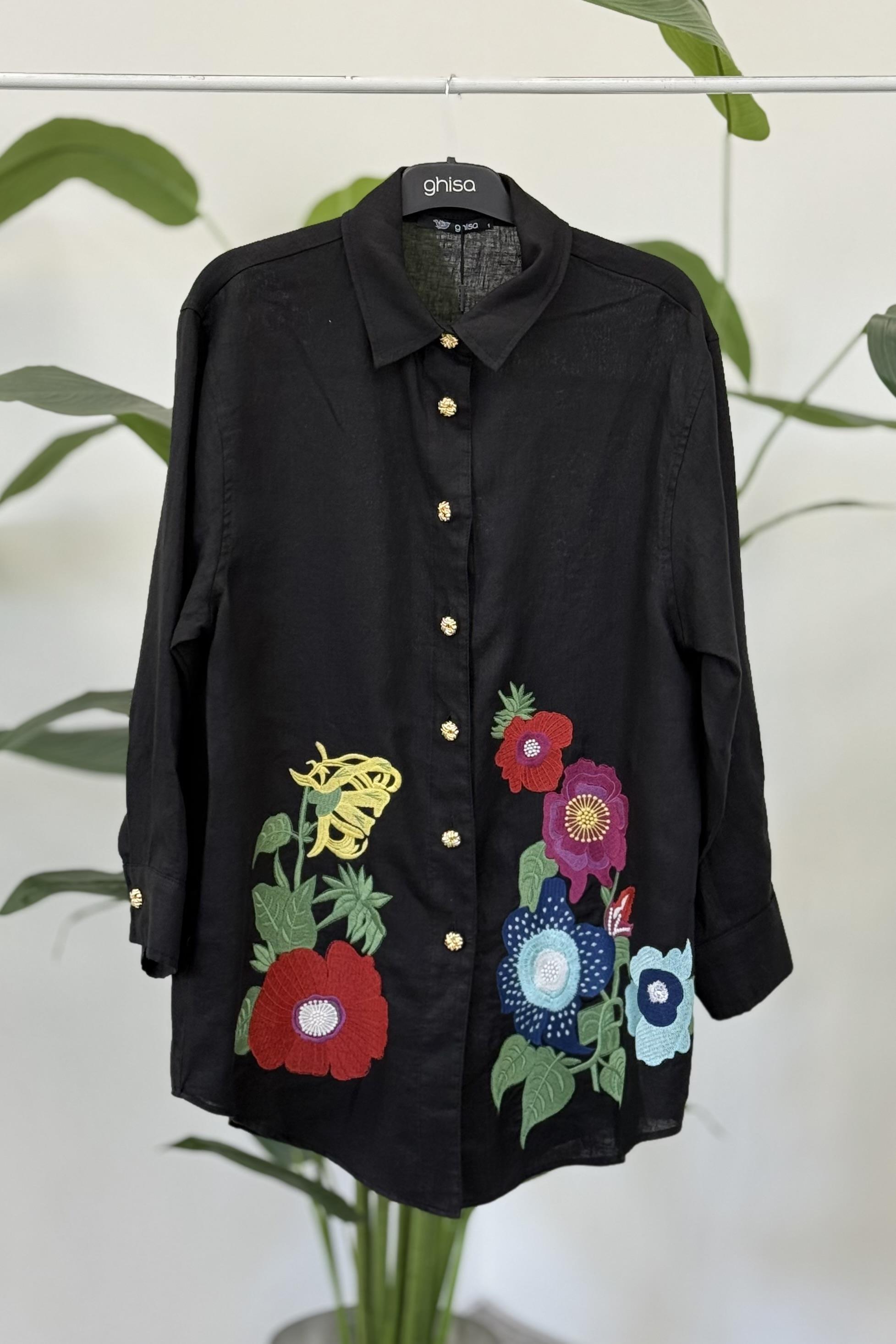 Ghisa 4036 Tunik - Siyah
