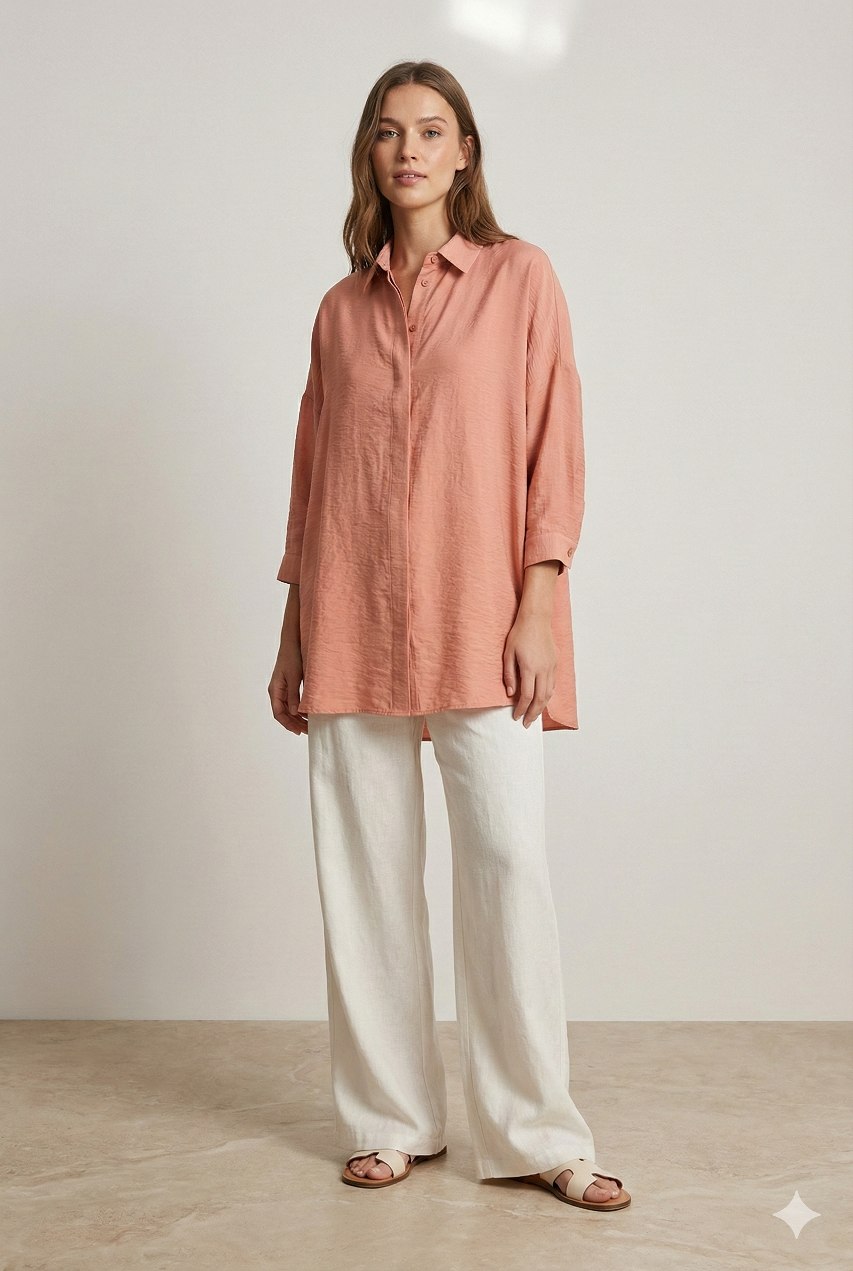 Nuss 3001 Gömlek - Nude