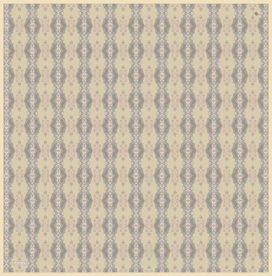 Armine Dj Saf Twill İpek Eşarp 9522D (T) - Bej