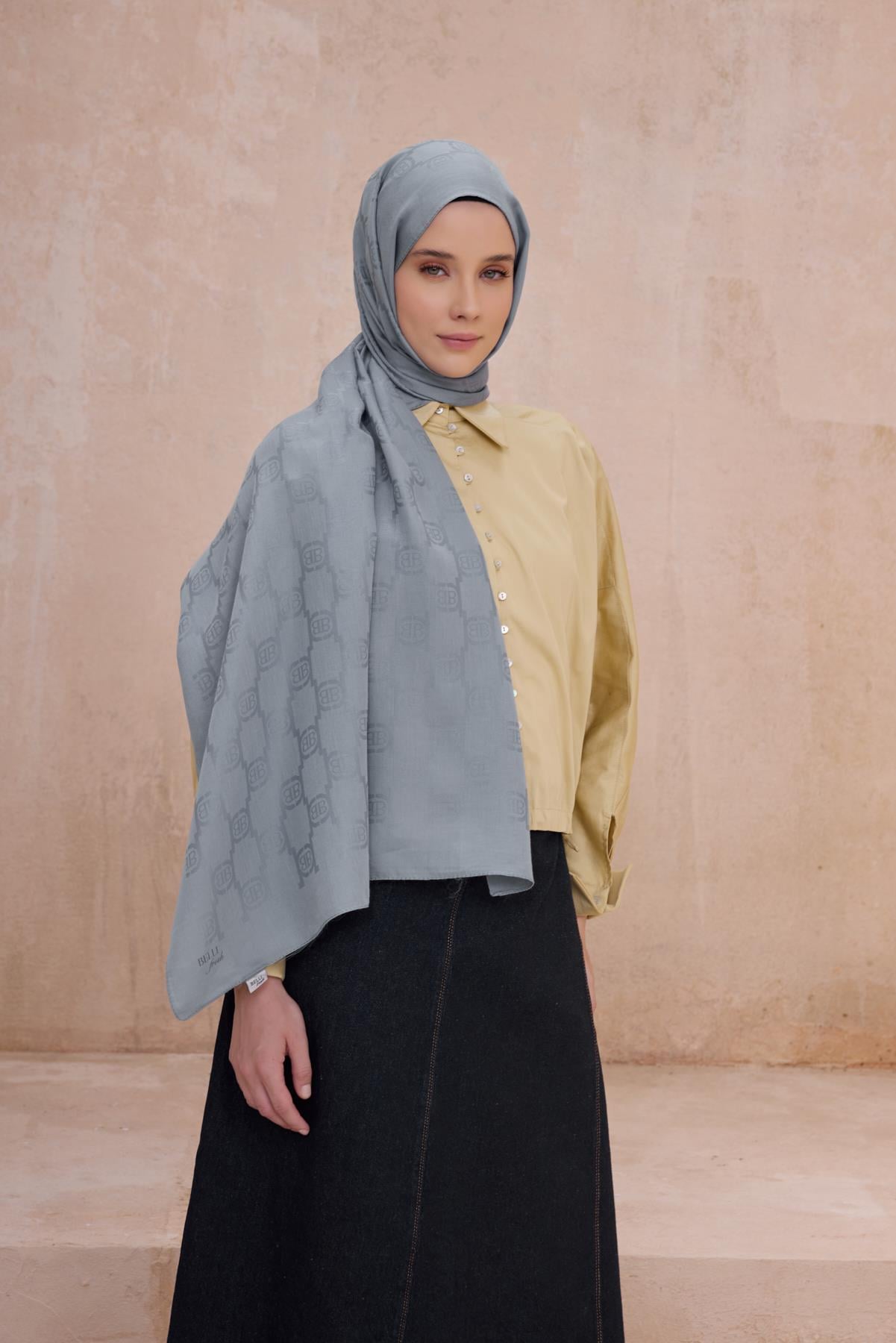 Belli Fresh Nora Şal 1 - Gri