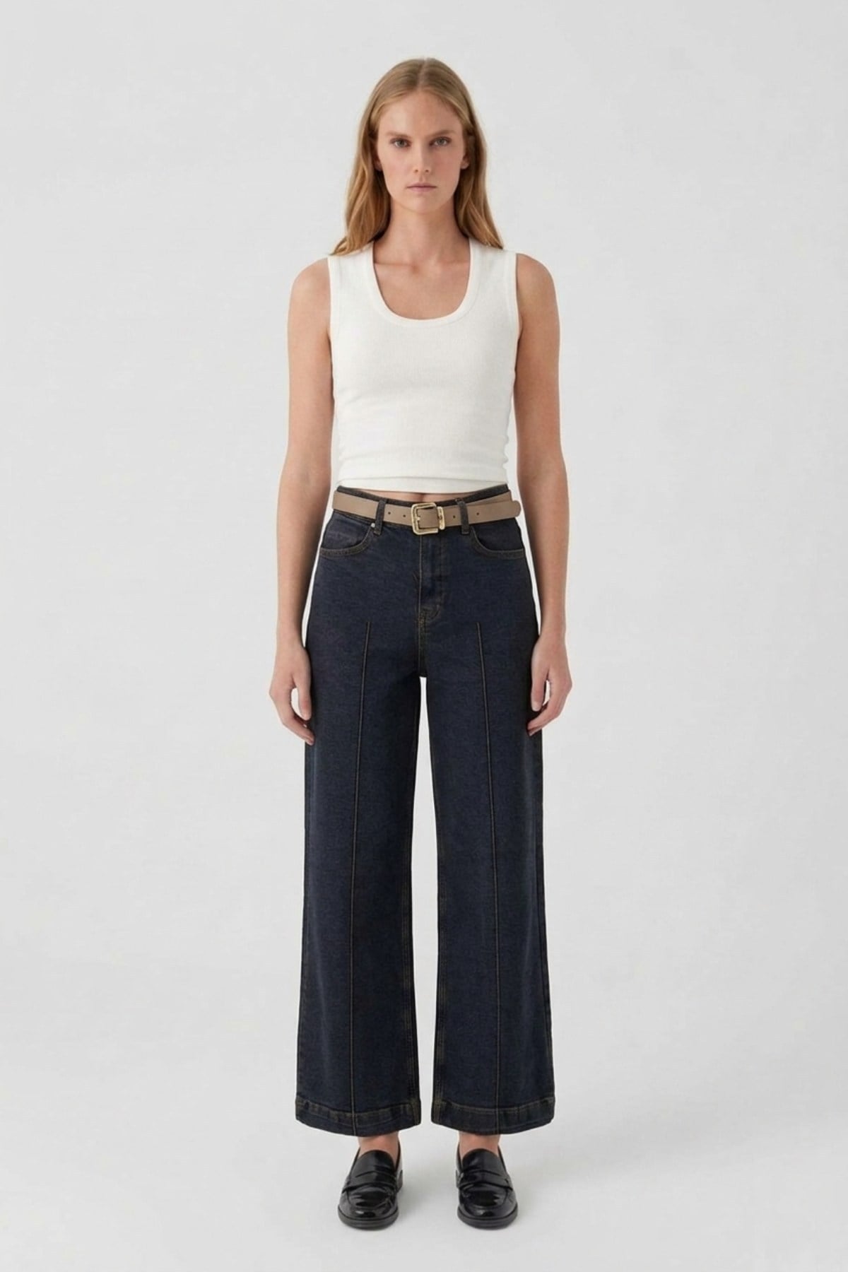 Çimalı Kot Pantolon 7163 Koyu Mavi - Kar Yıkama Pantolon XLove Jeans 