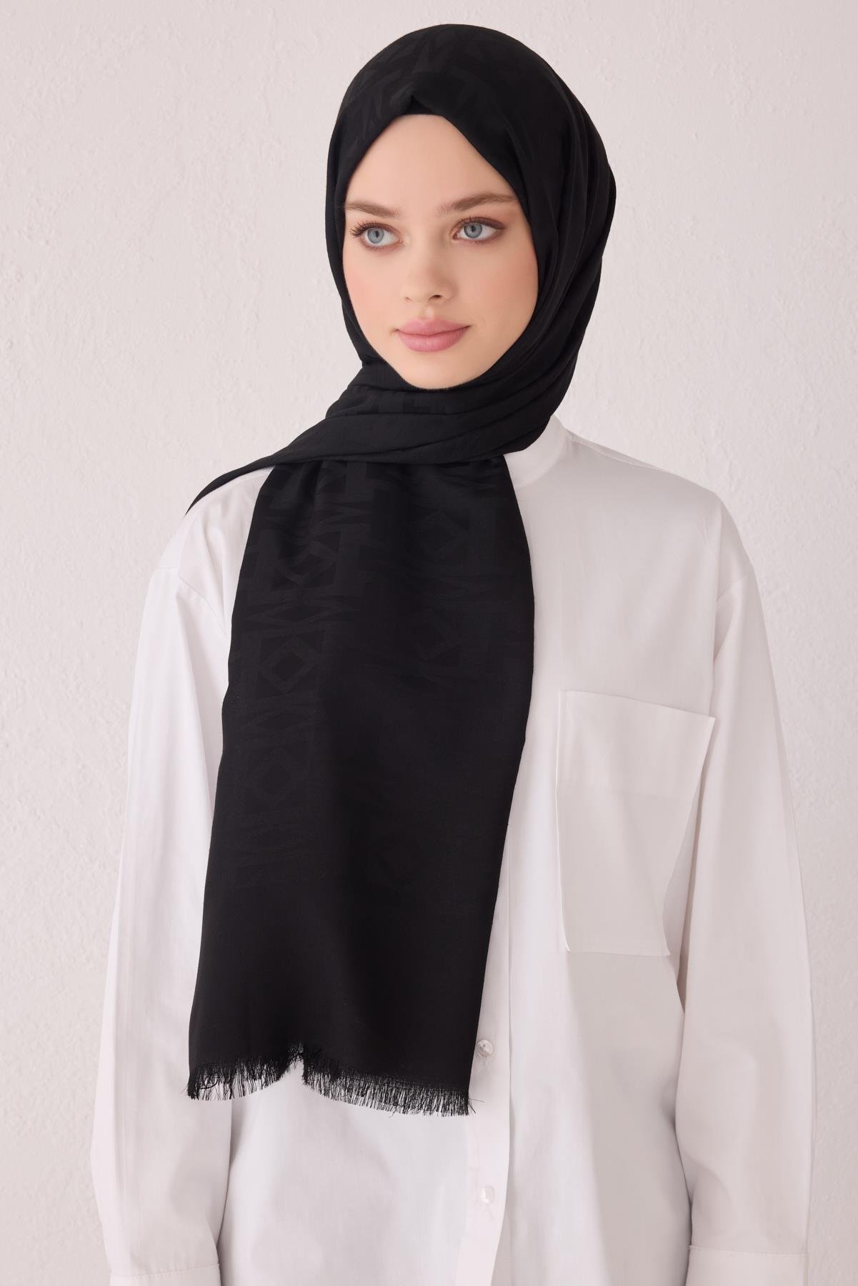 Belli Fresh Açelya Şal 1 - Siyah