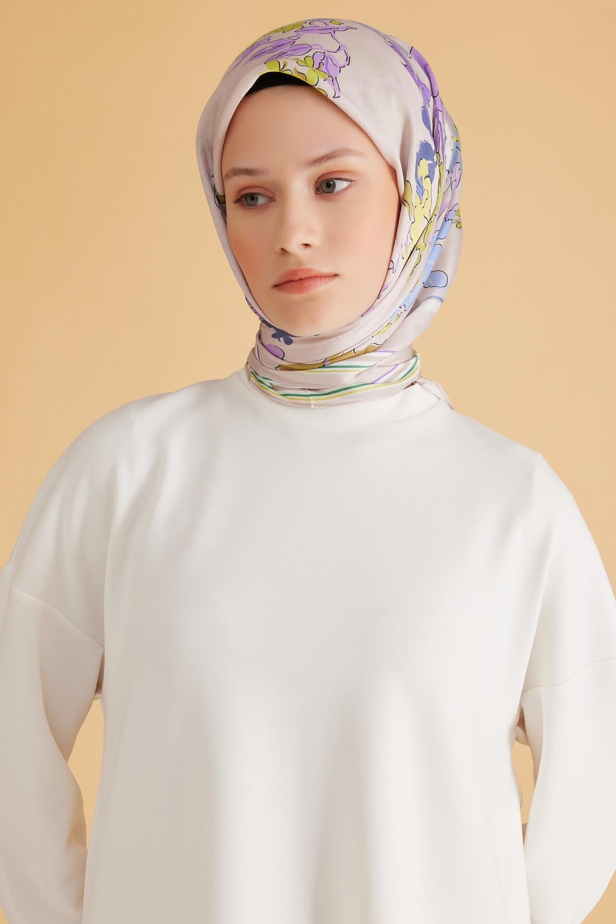 Belli Fresh Pure Eşarp 1 - Açık Bej