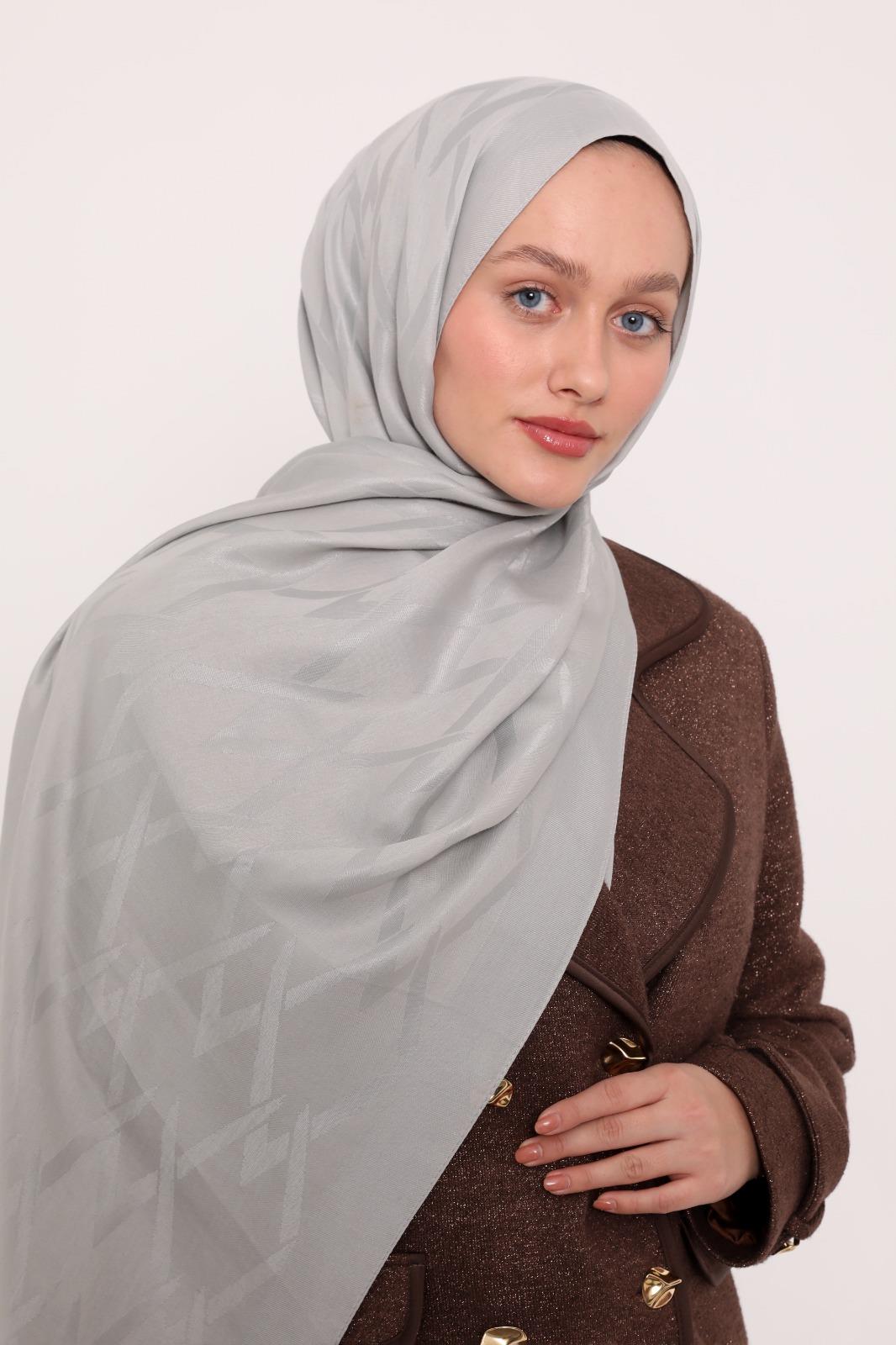 Luvensara LS004 Lyocell Şal - Gri