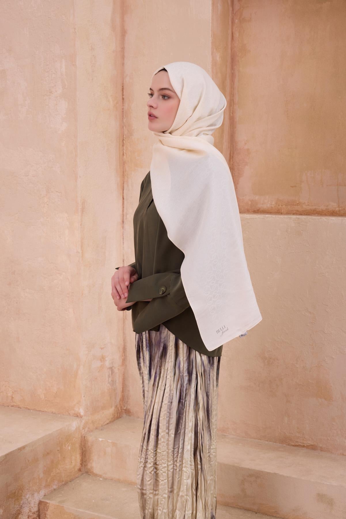 Belli Fresh Nora Şal 2 - Krem