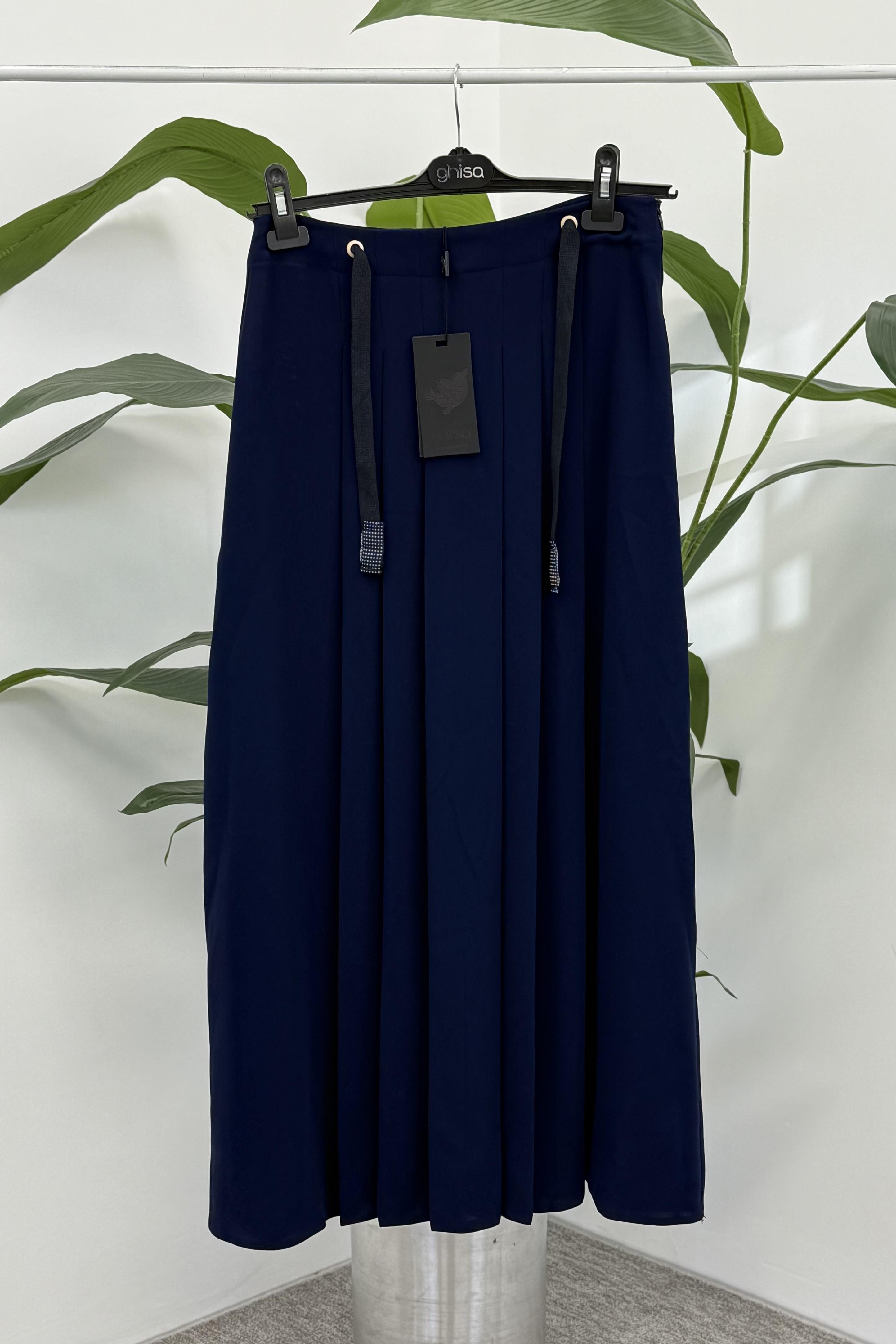 Ghisa 5342 Etek - Lacivert