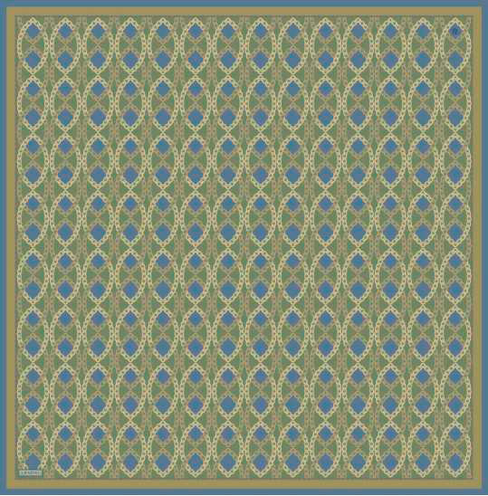 Armine Dj Saf İpek Eşarp 9410D (T) - Olive