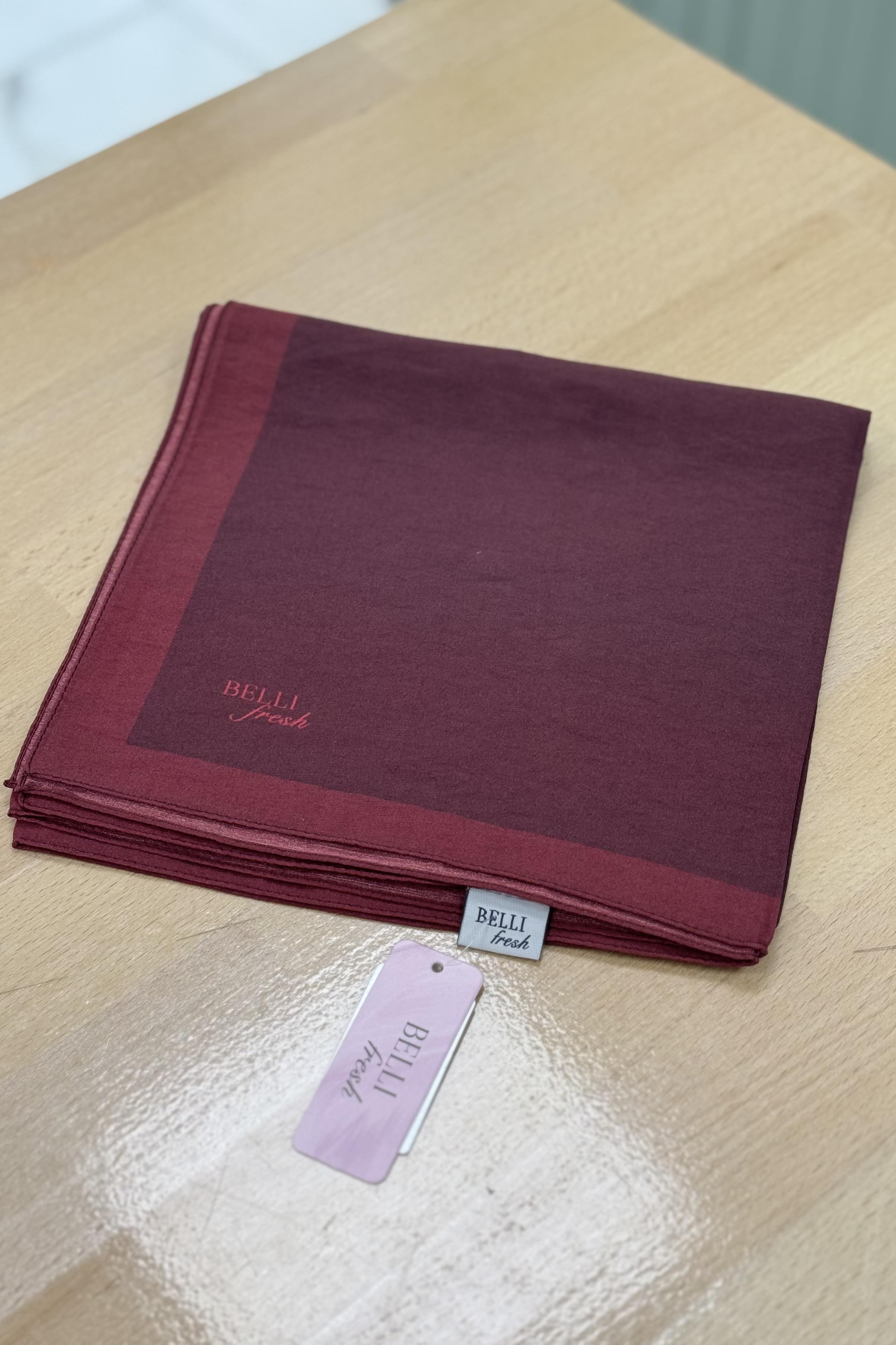 Belli Fresh Paulista Eşarp 2 - Bordo