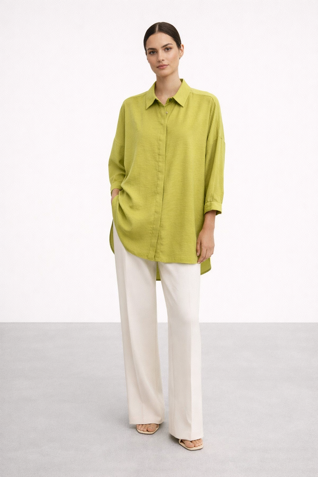 Nuss 3001 Gömlek - Olive