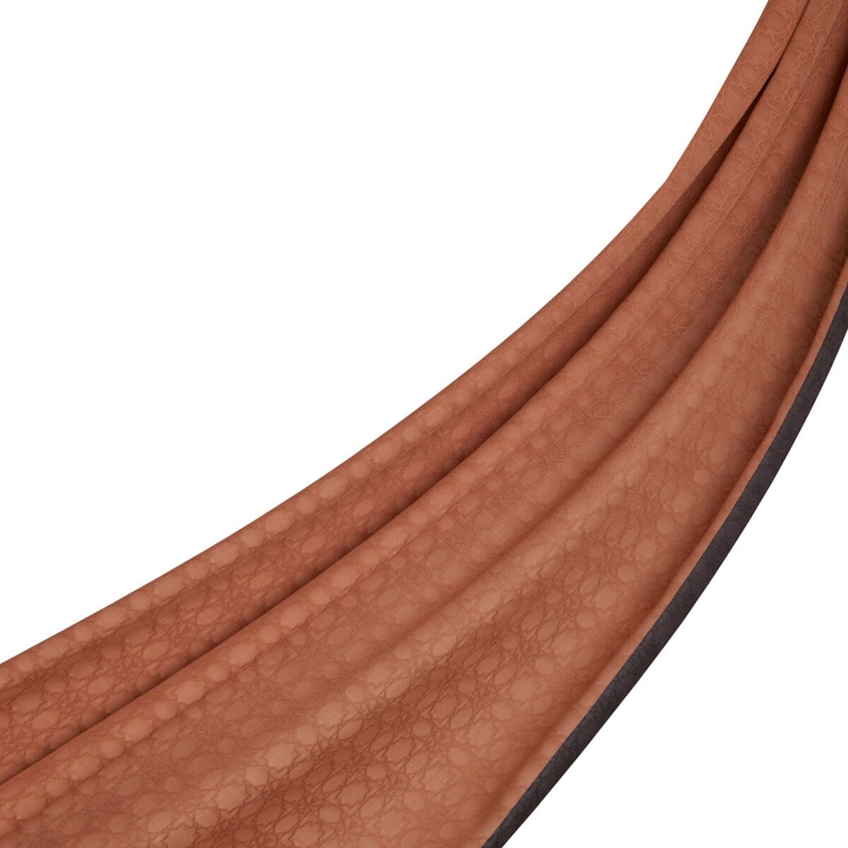 İpekevi 04356 Dört Mevsim Monogram Şal - Bakır