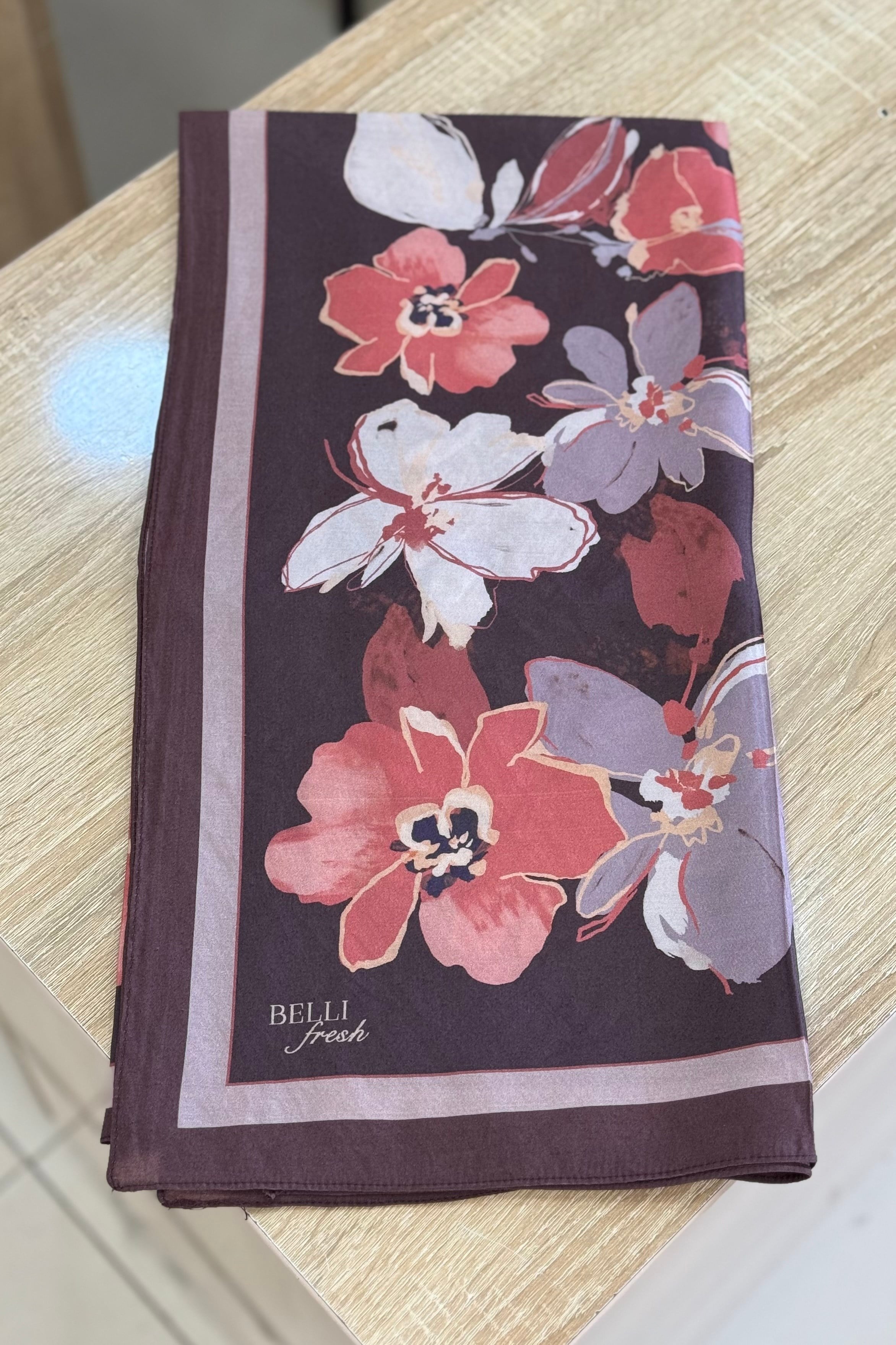 Belli Fresh Modal Eşarp 3805 - Bordo
