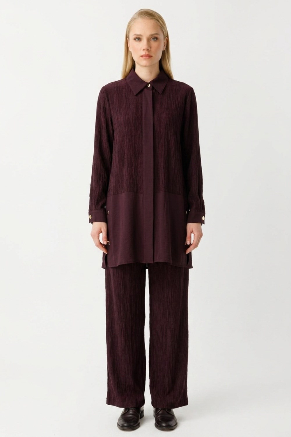 Armine Trend 26YA627 Avenna Takım Mürdüm Takım ARMİNE TREND 