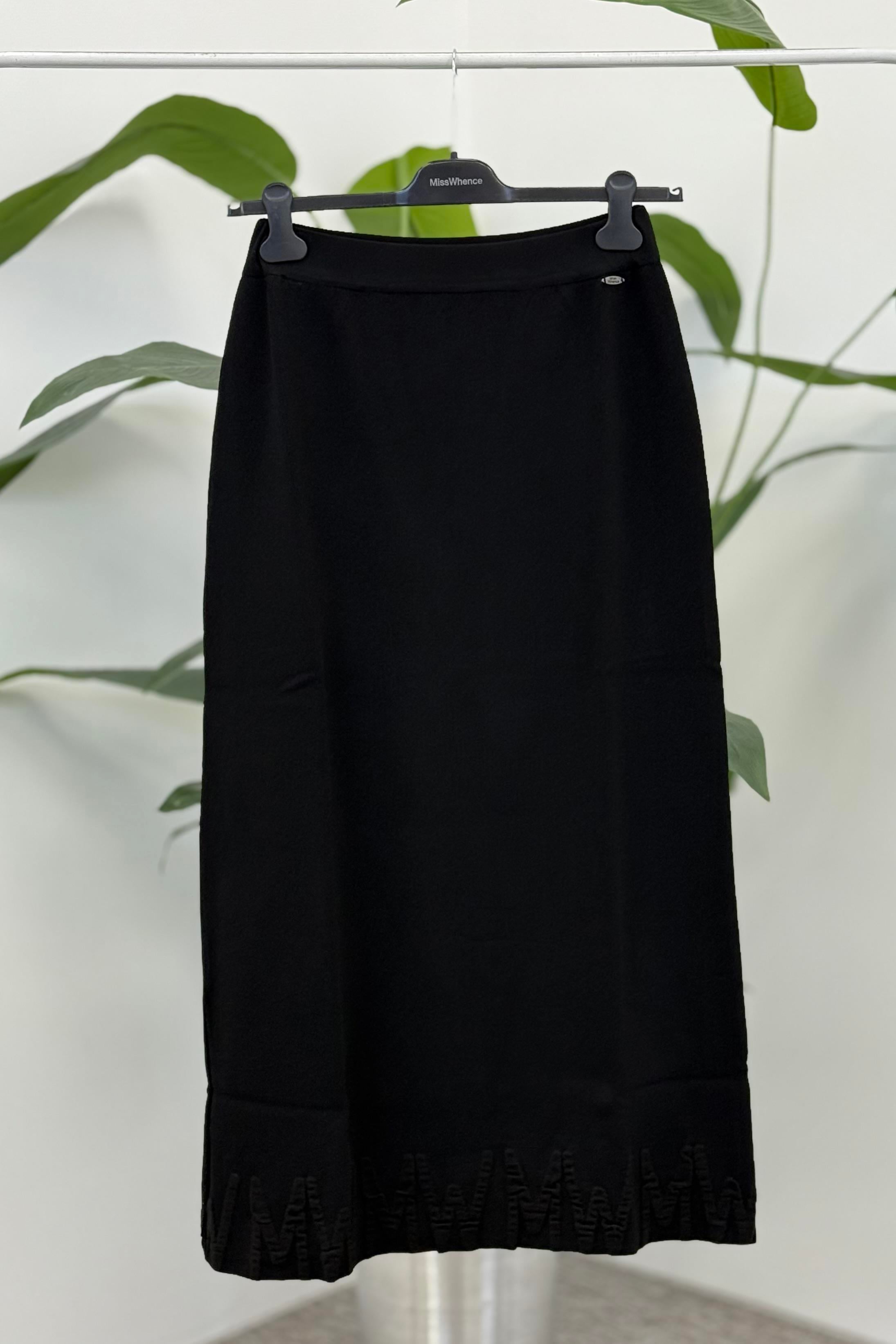 Misswhence Miss 267 Triko Etek - Siyah