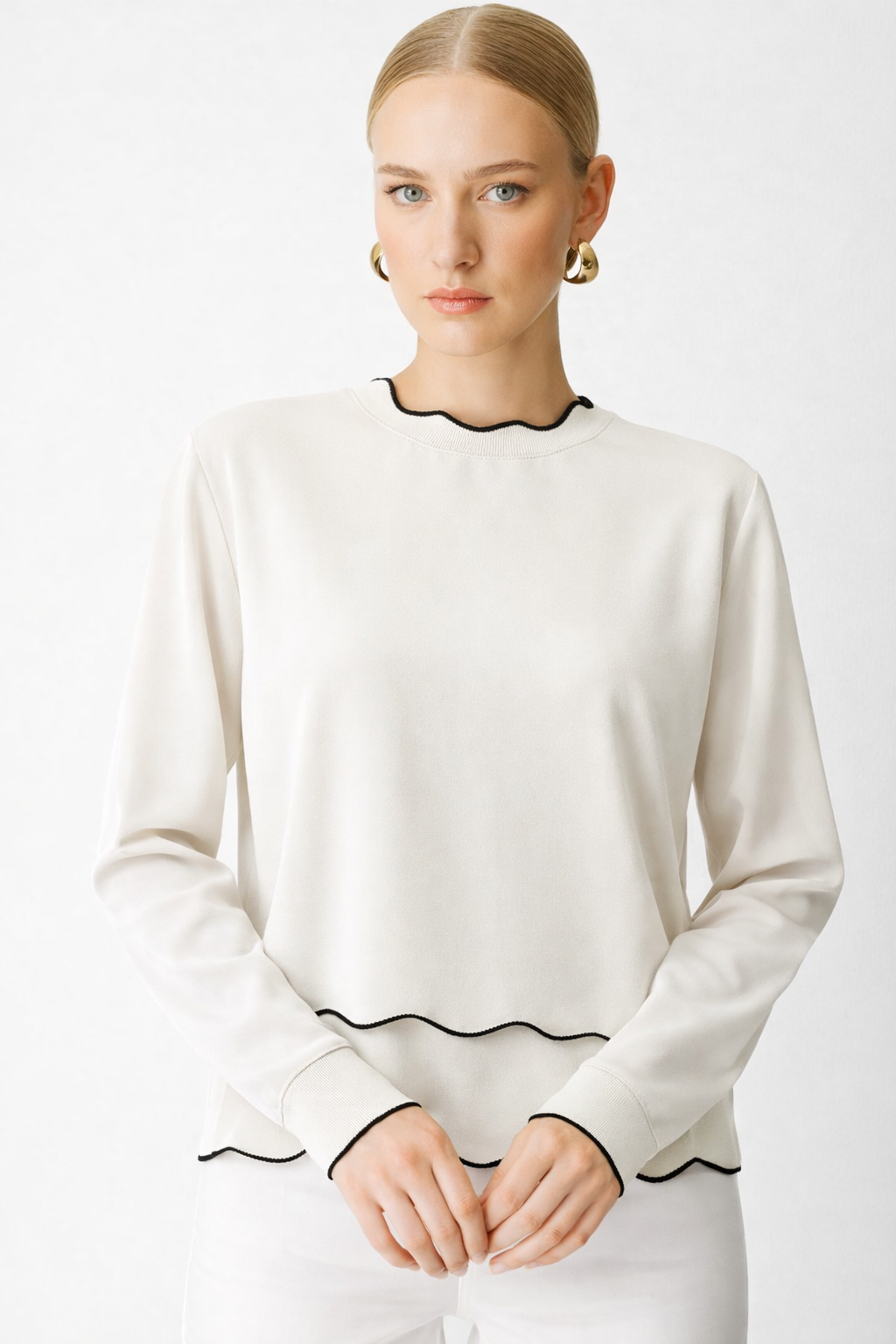 Ghisa 4304 Tunik - Ekru