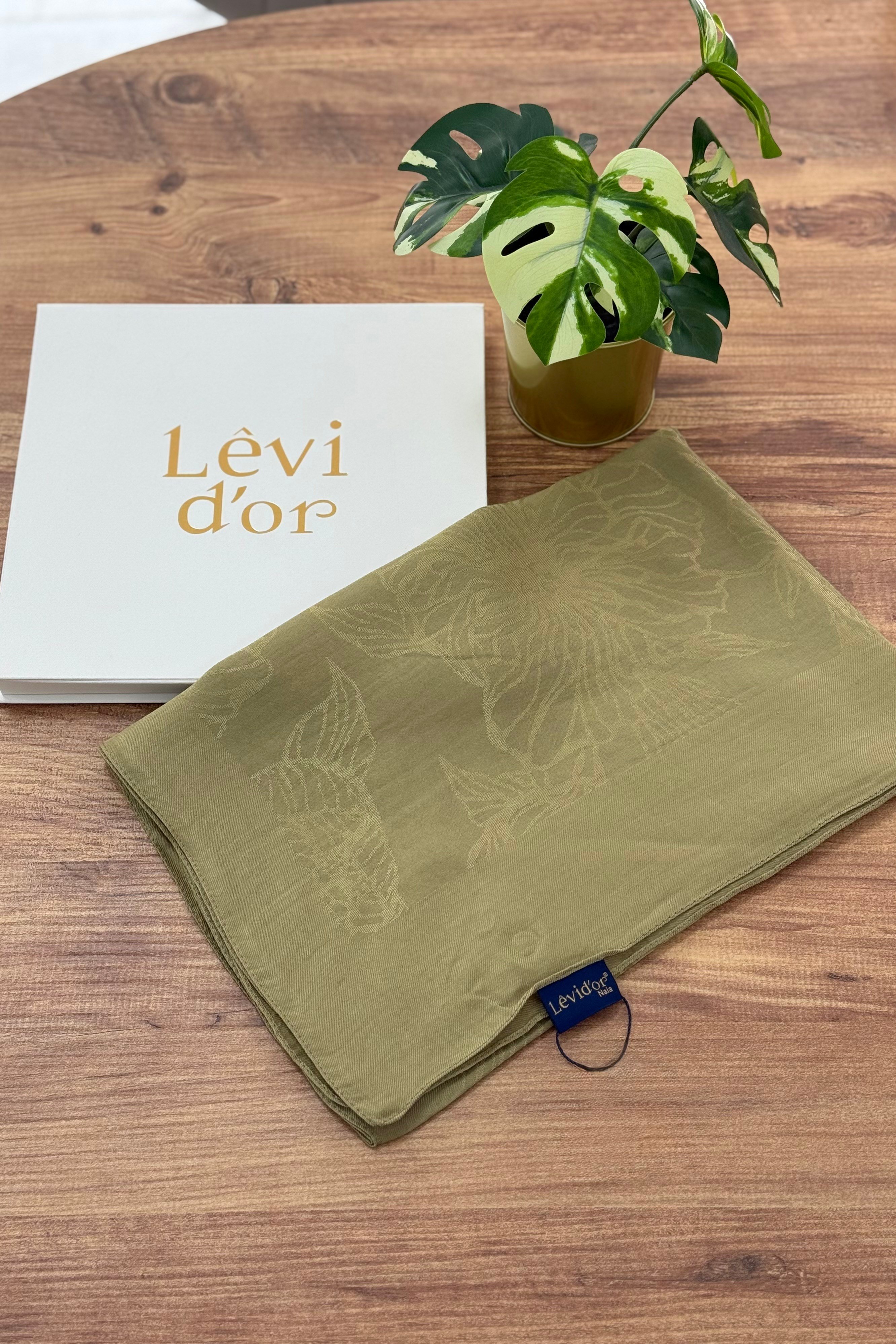 Levidor Naia Şal LNS06 - Yağ Yeşili