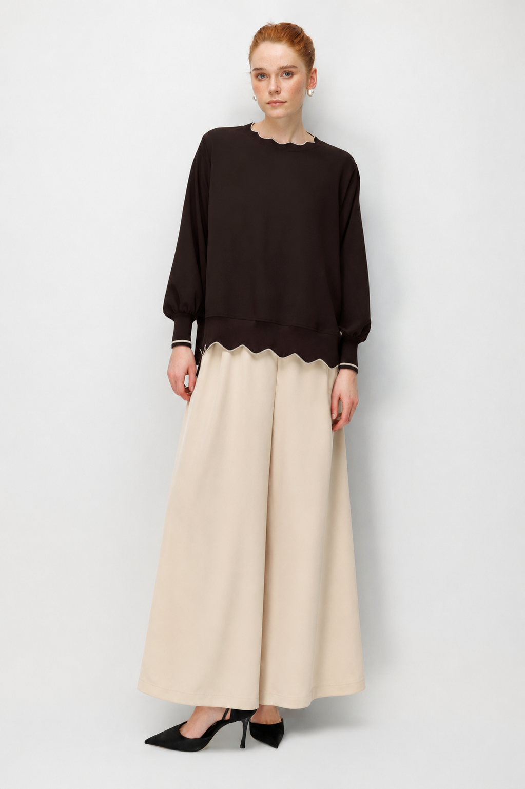 Ghisa 4304 Tunik - Kahve