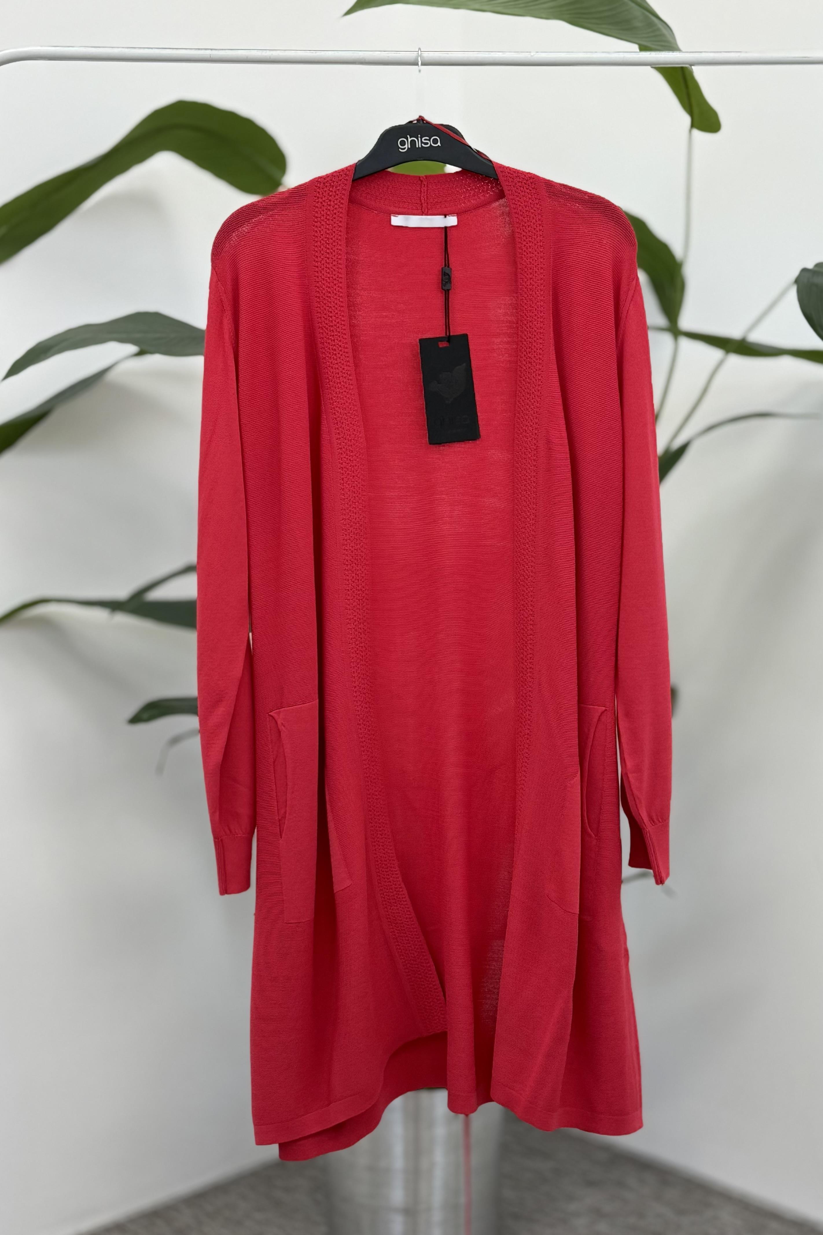 Ghisa 3185 Hırka - Kırmızı