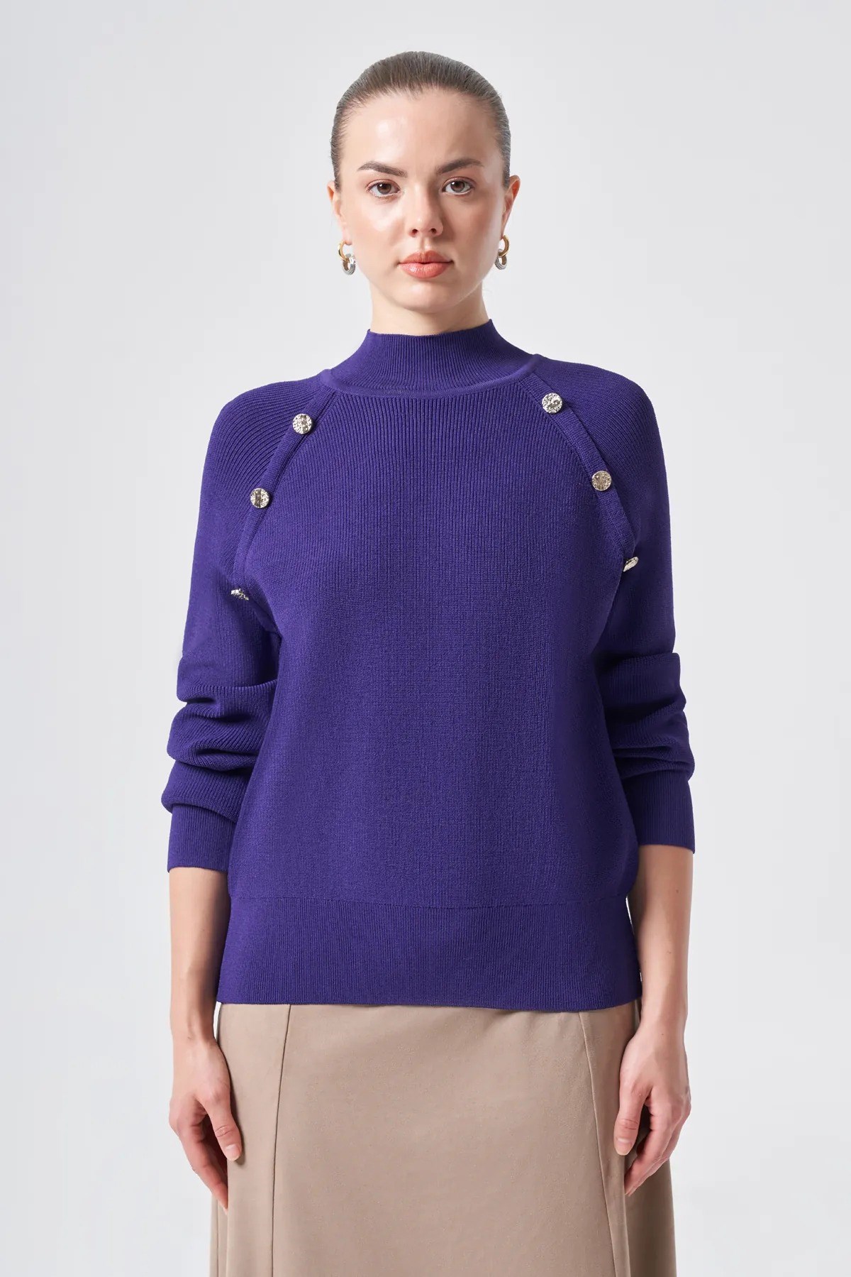Nuss 201 TUNİK Mor Tunik NUSS 