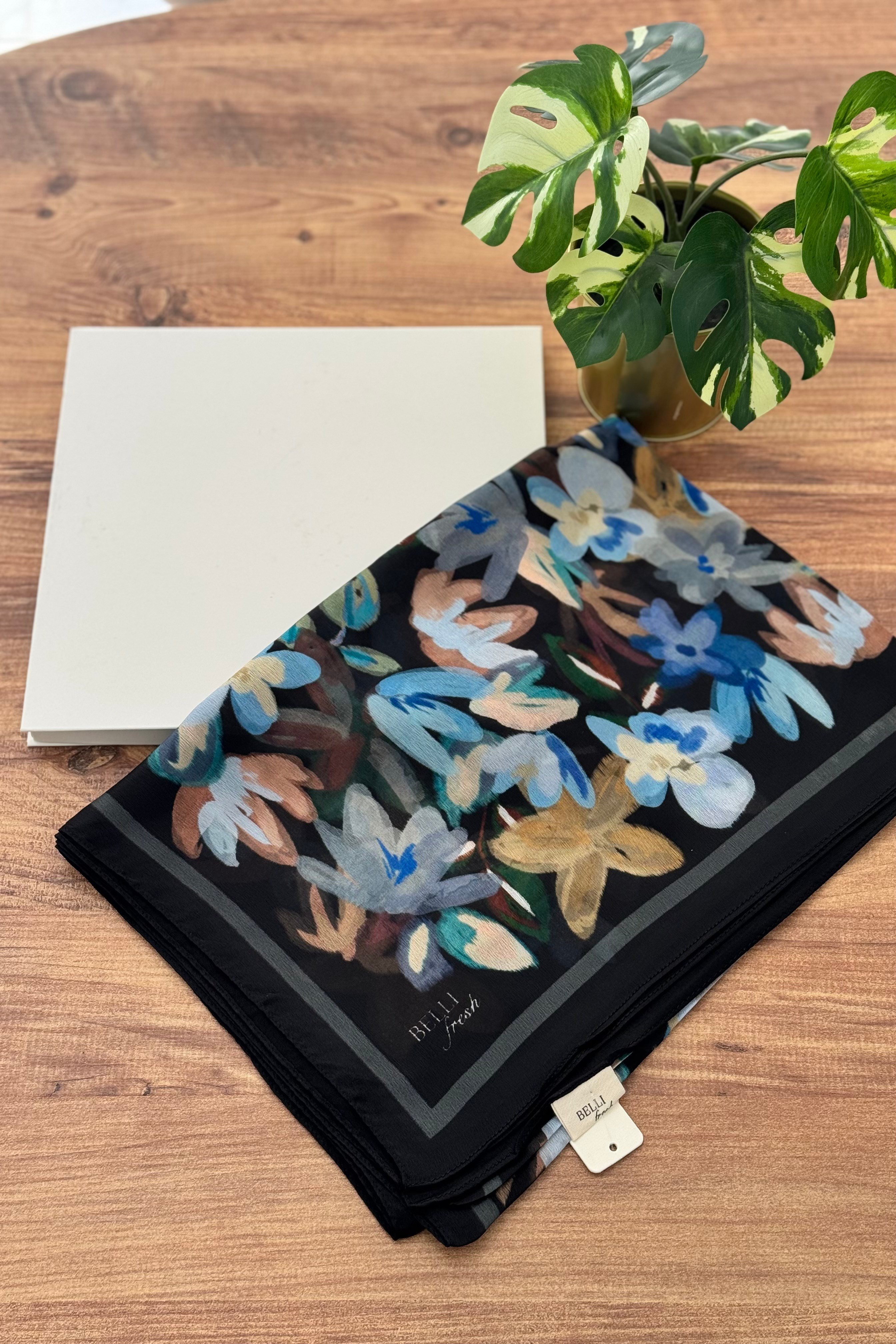 Belli Fresh Aura  Şal 3723 - Siyah