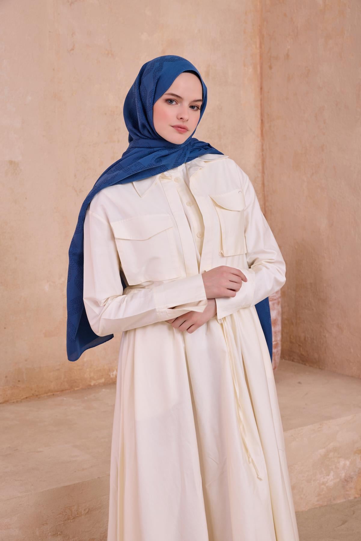 Belli Fresh Nora Şal 3 - Mavi