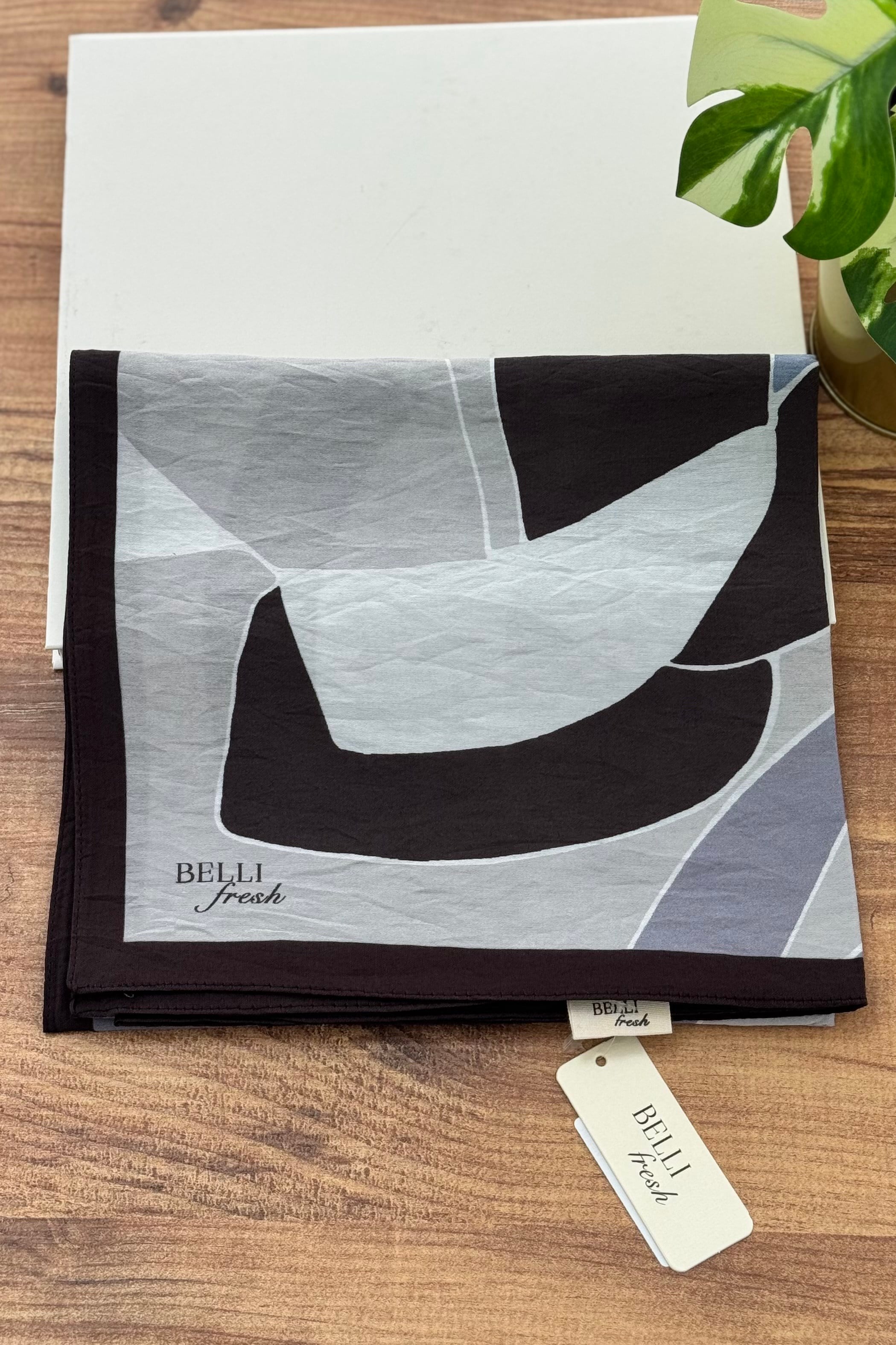 Belli Fresh Paulista Eşarp 3486 - Siyah