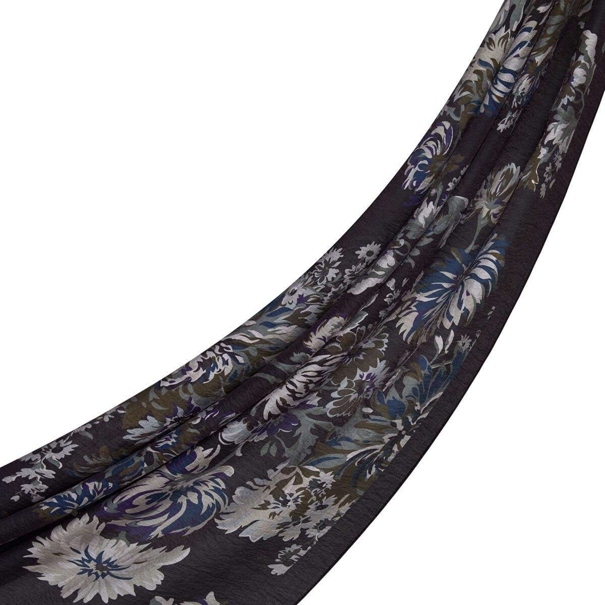 İpekevi 02144 Dört Mevsim Şal - Kahve - Bej