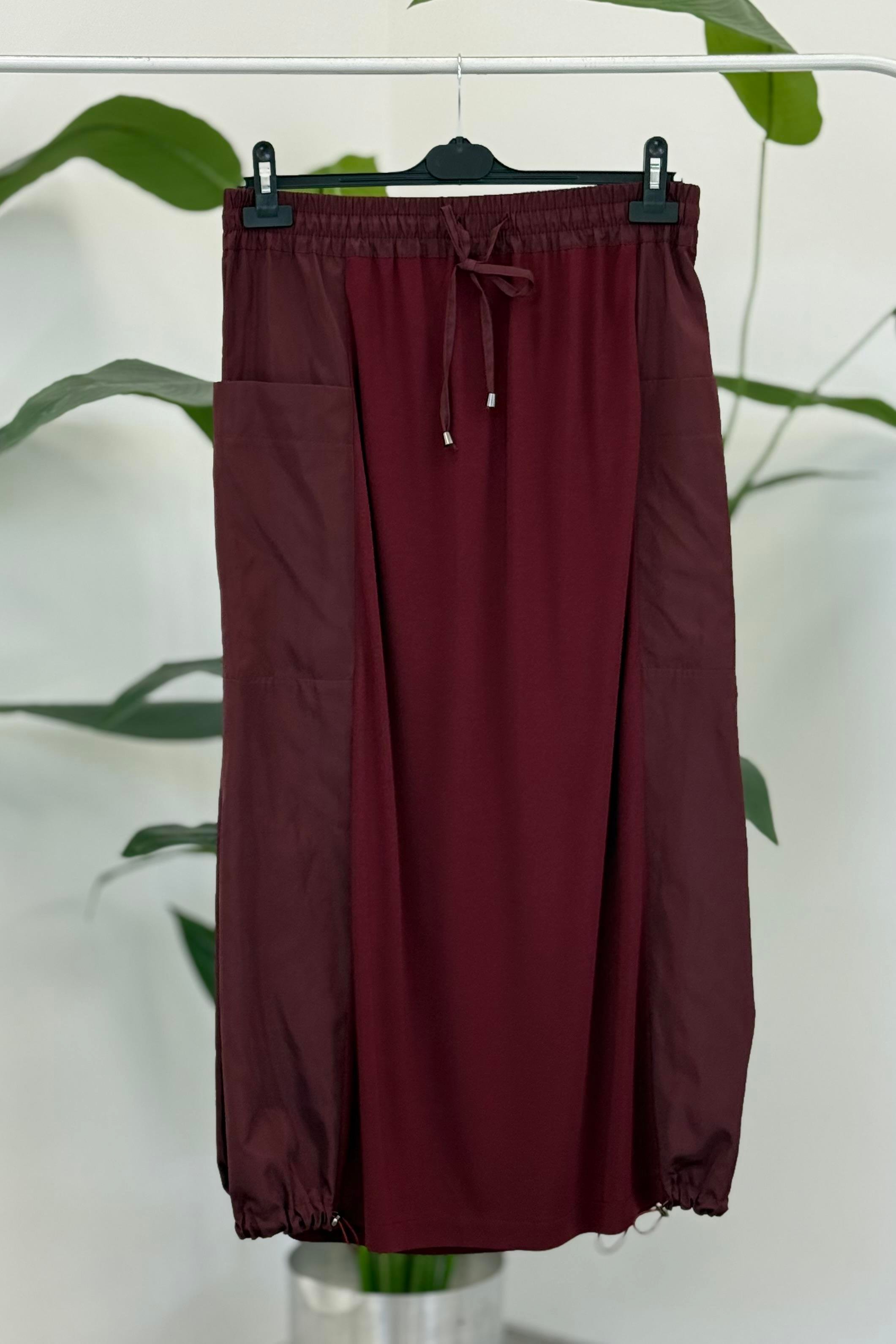 Sentez 5473 Nuve Balon Etek - Bordo